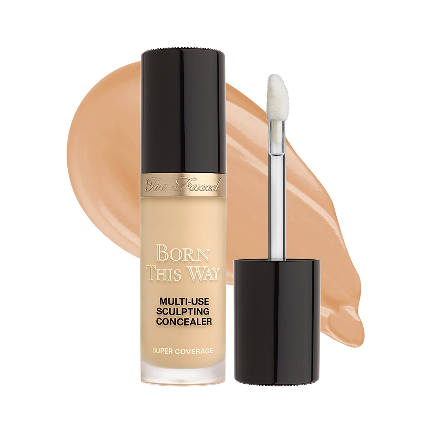 Too Faced | Too Faced Born This Way Super Coverage Multi Use Sculpting Concealer- Light Beige (13.5ml)