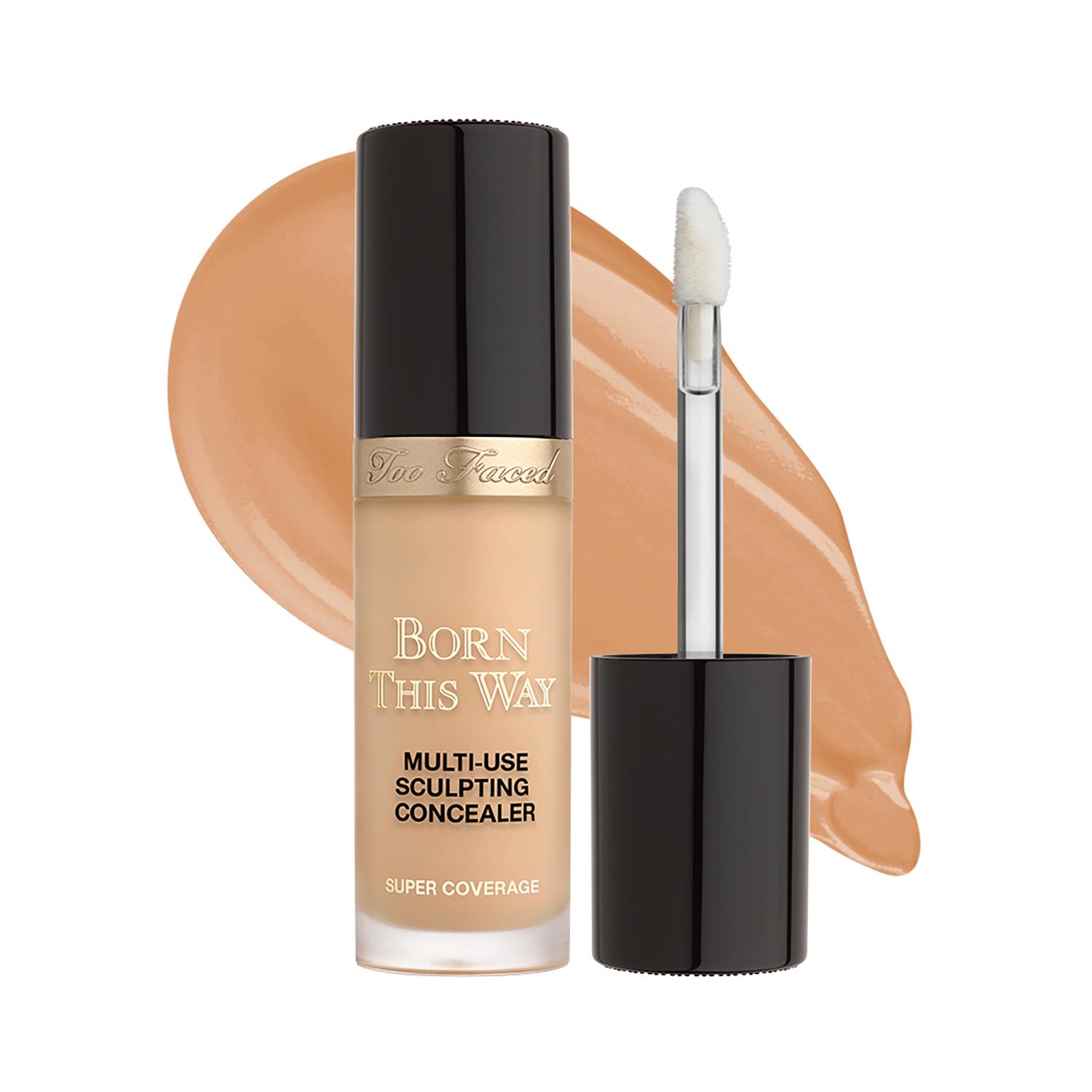 Too Faced | Too Faced Born This Way Super Coverage Multi Use Sculpting Concealer- Warm Beige (13.5ml)