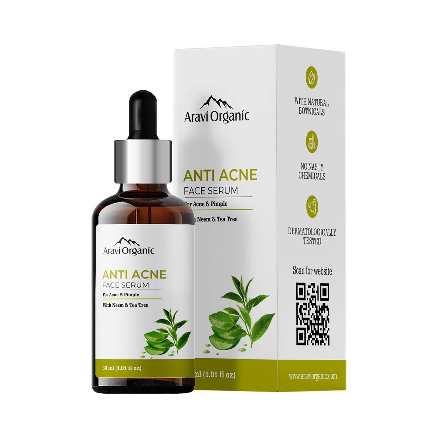 Aravi Organic | Aravi Organic Anti Acne Face Serum (30ml)