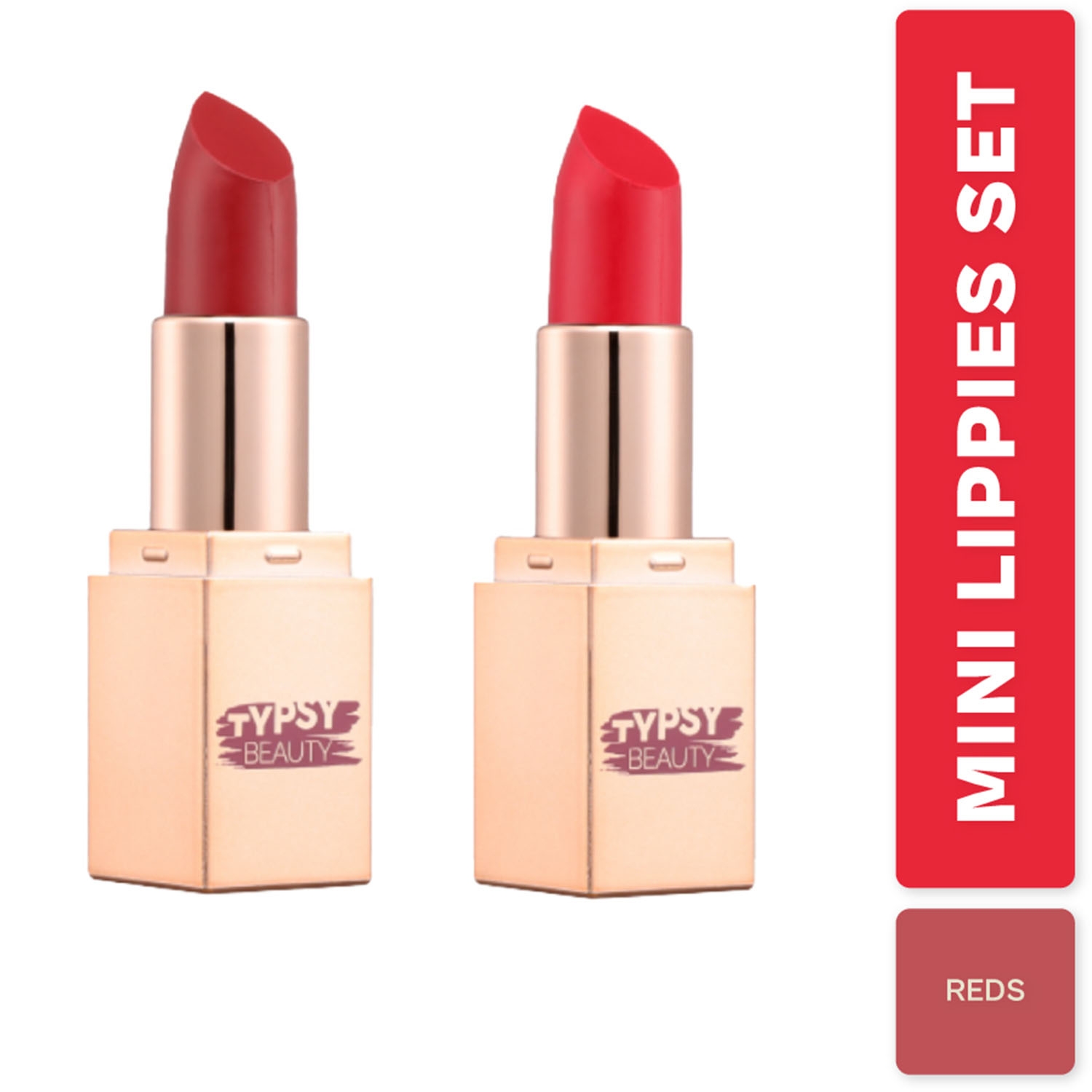Typsy Beauty | Typsy Beauty Happy Hour 2 For 1 Mini Lipstick: Spice Girl, Red Red Wine (2Pcs)