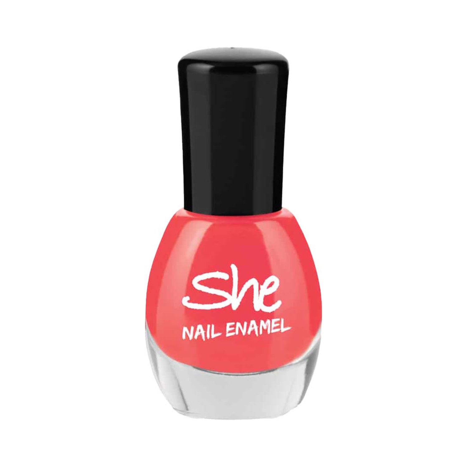 She | She Makeup Nail Enamel - 211 Neon Orange (8ml)