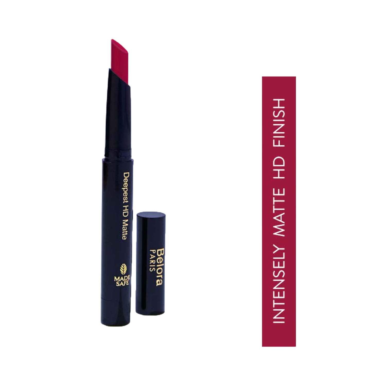 Belora Paris | Belora Paris Deepest HD Matte Crayon Lipstick With Vit C - Dancing Cranberries (12g)