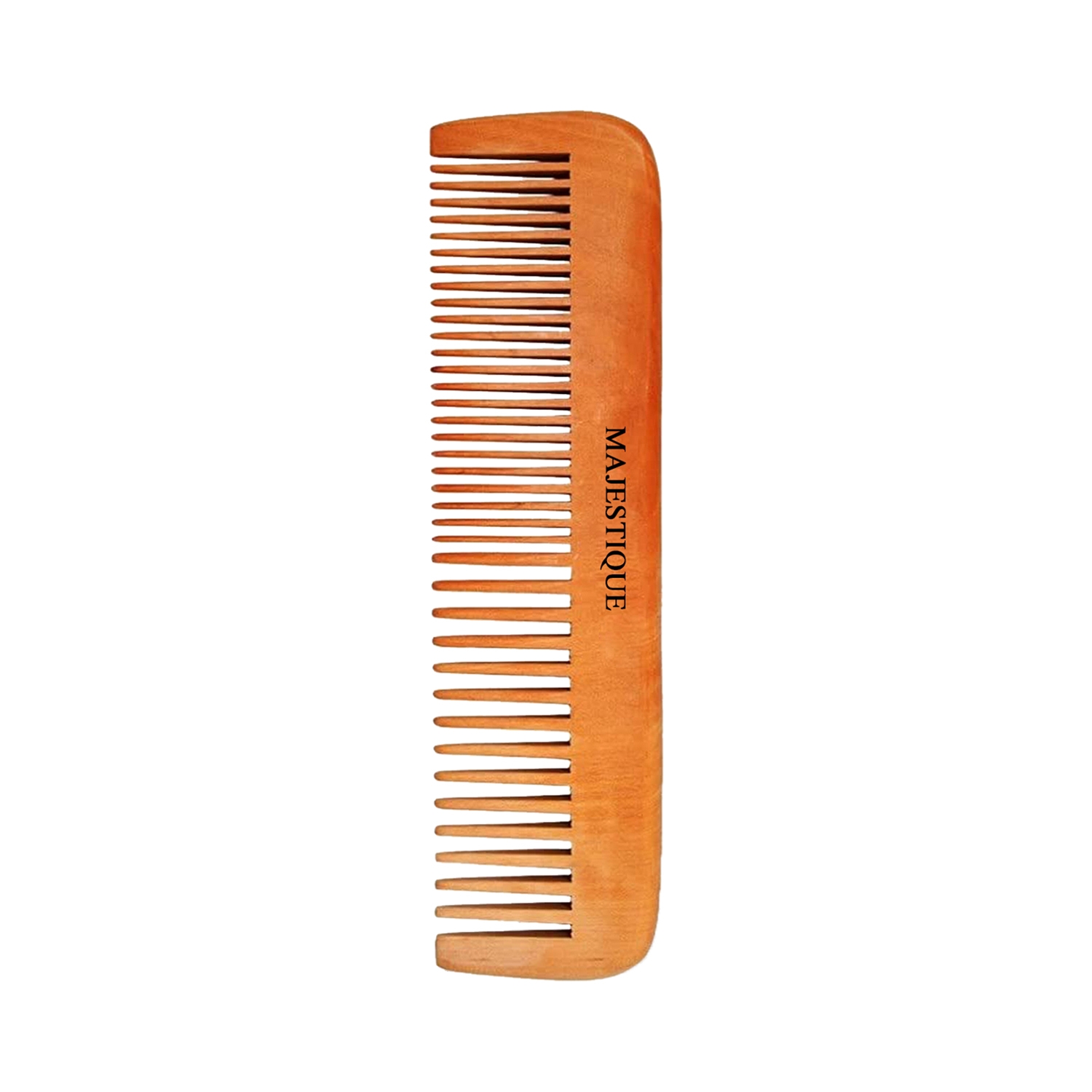 Majestique | Majestique Wooden Hair Comb With Handle