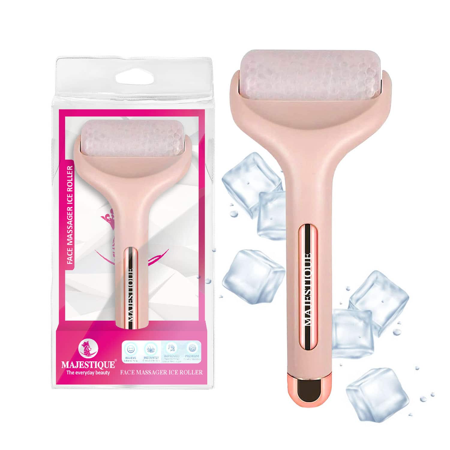 Majestique | Majestique Ice Face Roller And Massager
