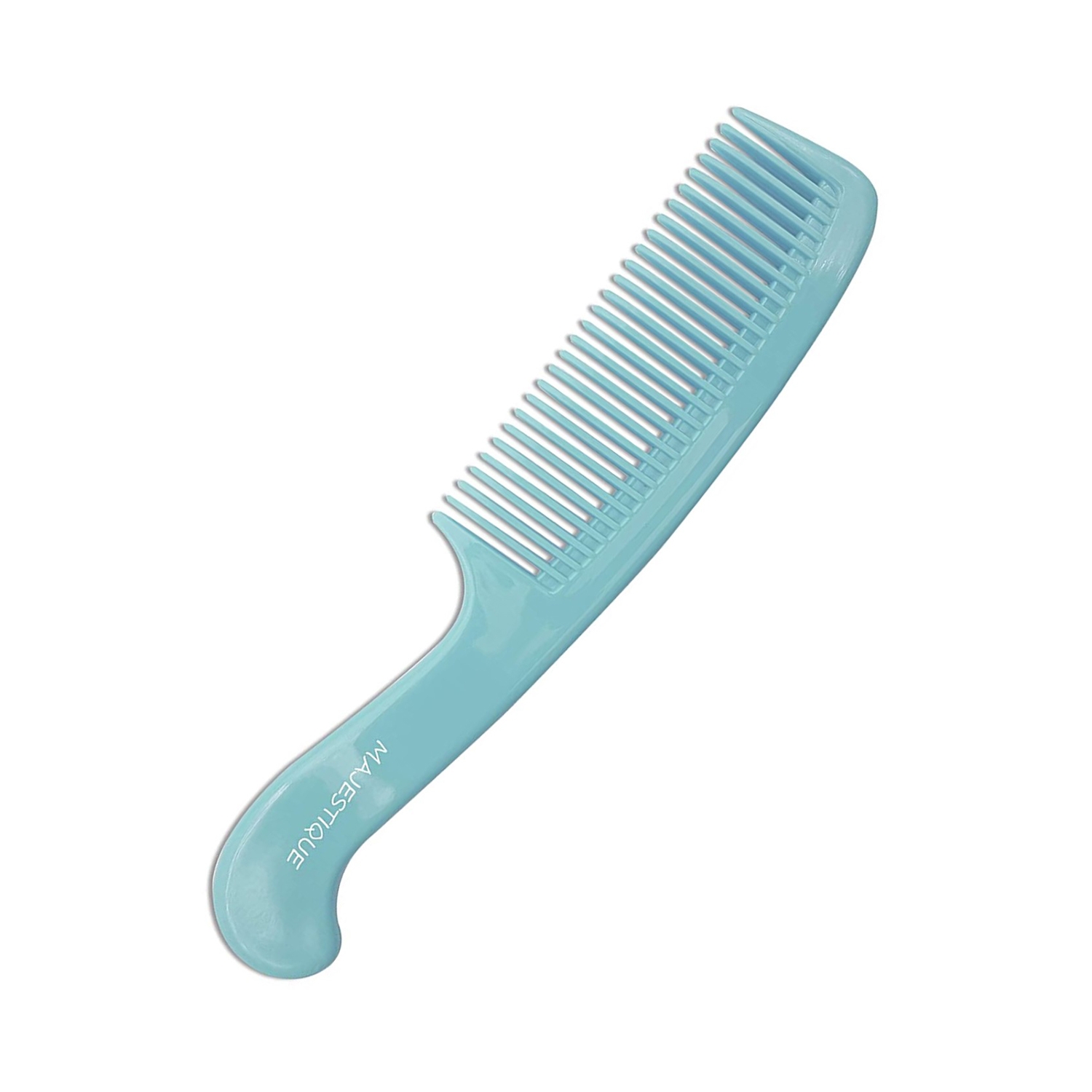 Majestique Long Handle Pocket Size Hair Comb (Color May Vary)