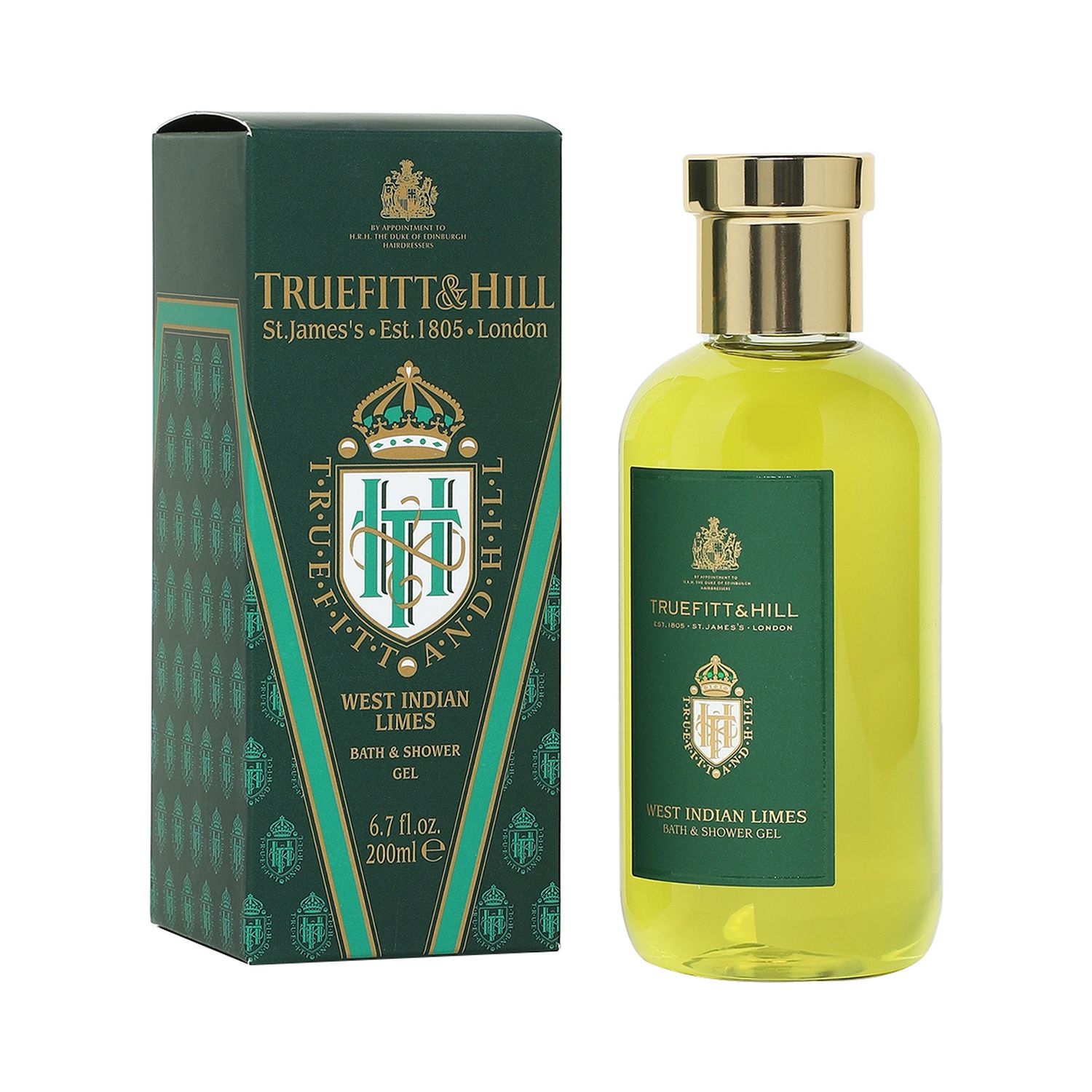 Truefitt & Hill | Truefitt & Hill West Indian Limes Bath & Shower Gel (200ml)