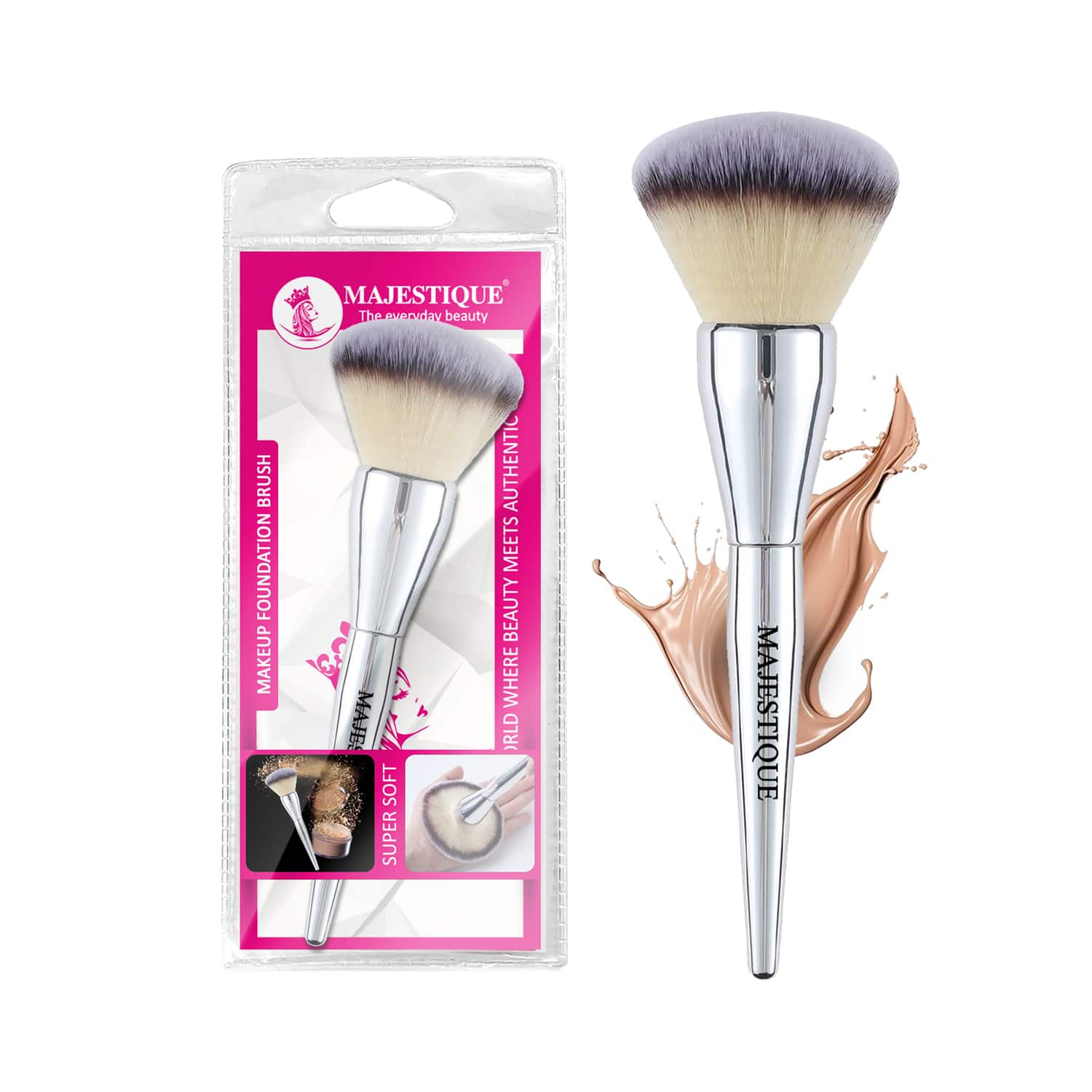 Majestique | Majestique Makeup Foundation Blush Brush