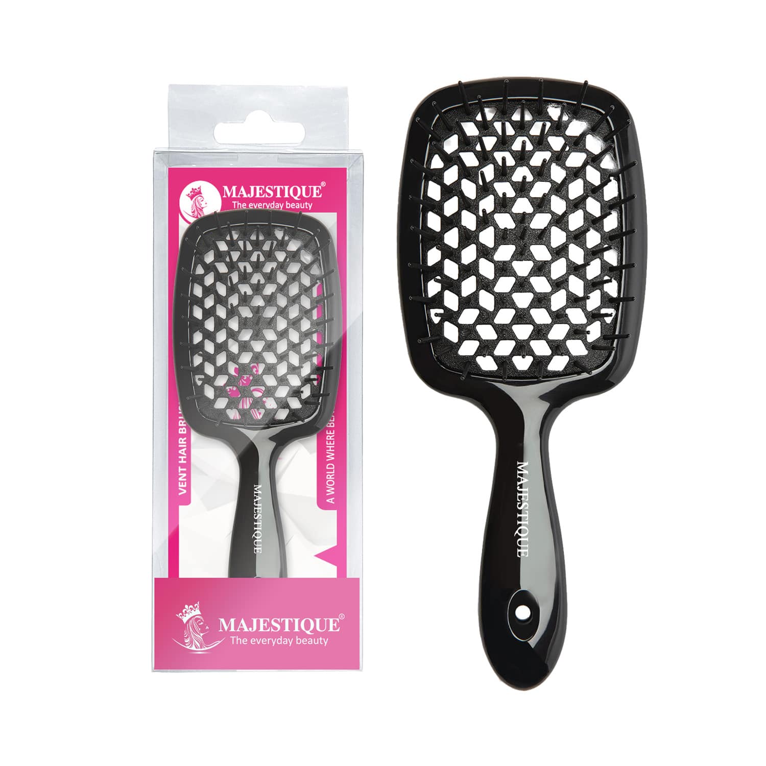 Majestique | Majestique Curve Parting Hair Comb Curve Parting Hair Comb