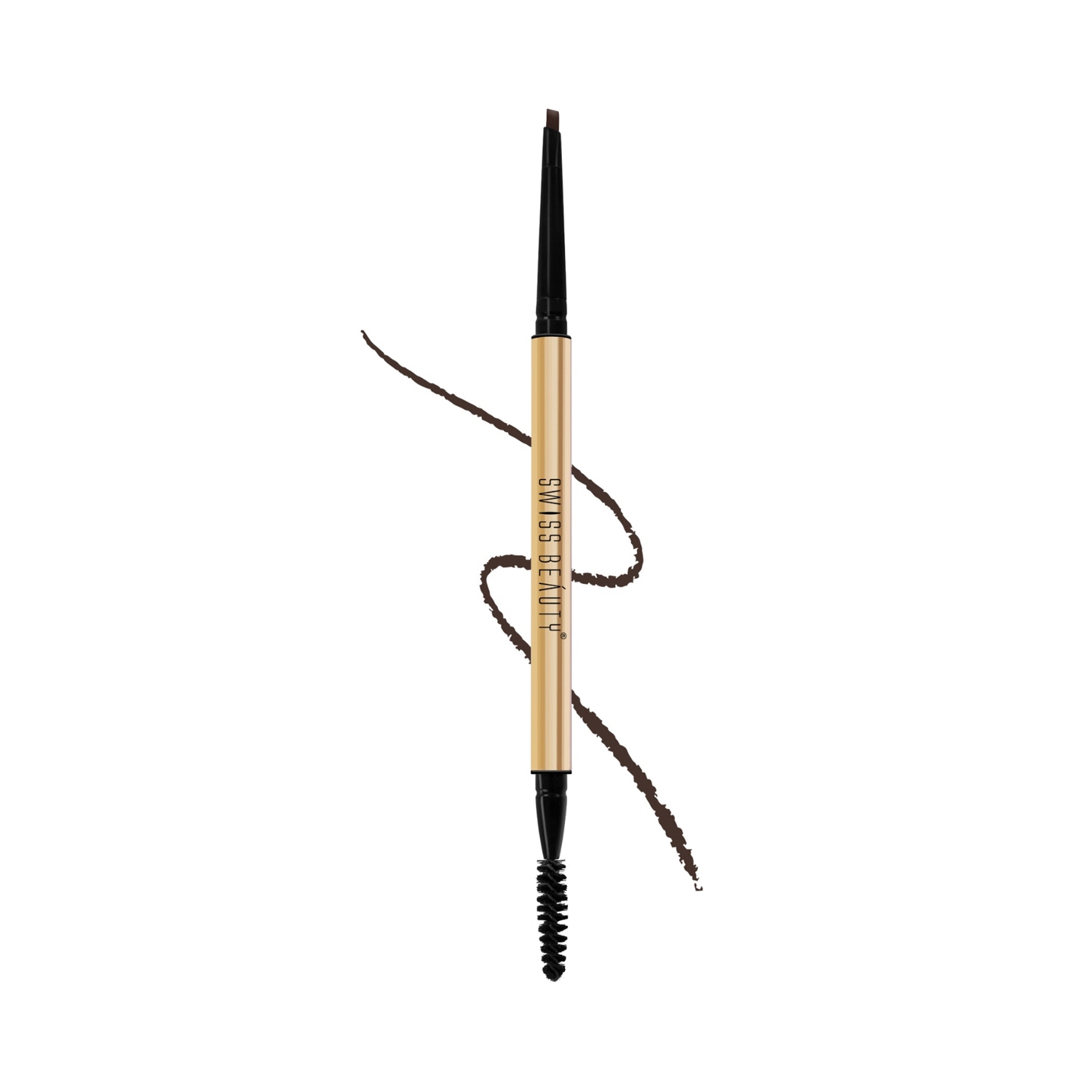 Swiss Beauty | Swiss Beauty Micro Precision Eyebrow Pencil - Deep Brown (0.1g)