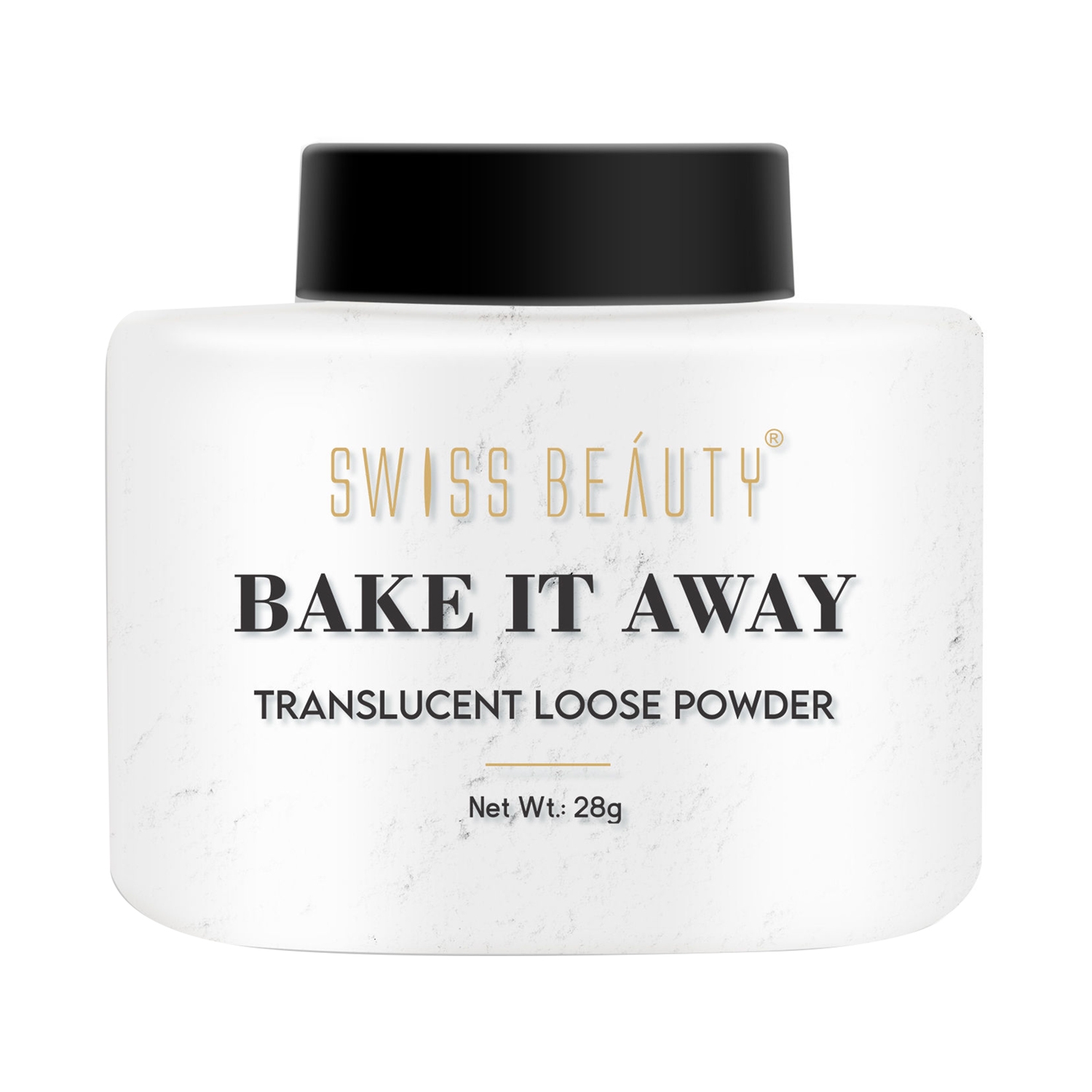 Swiss Beauty Bake It Away Loose Powder - 02 Translucent (28g)