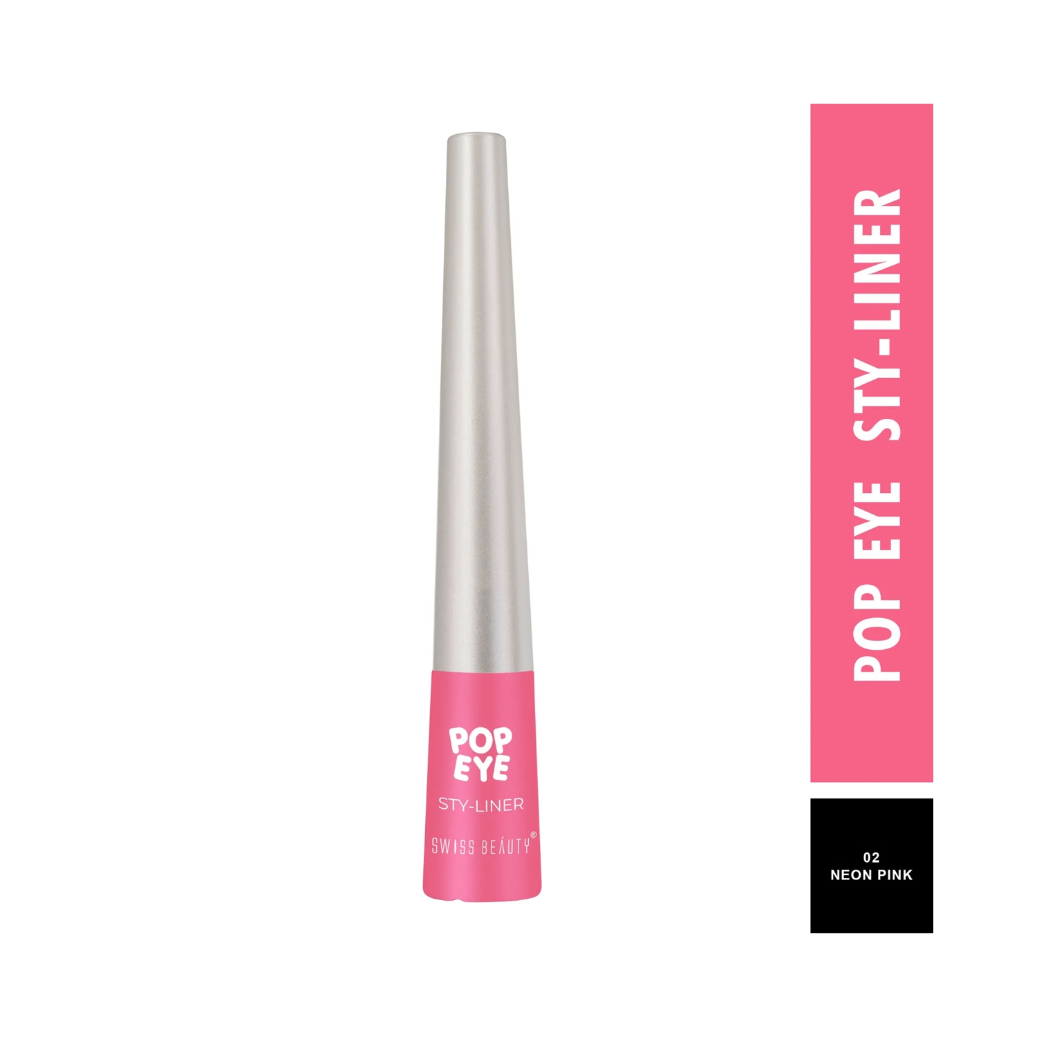 Swiss Beauty | Swiss Beauty Pop Eye Eyeliner - 02 Neon Pink (3ml)