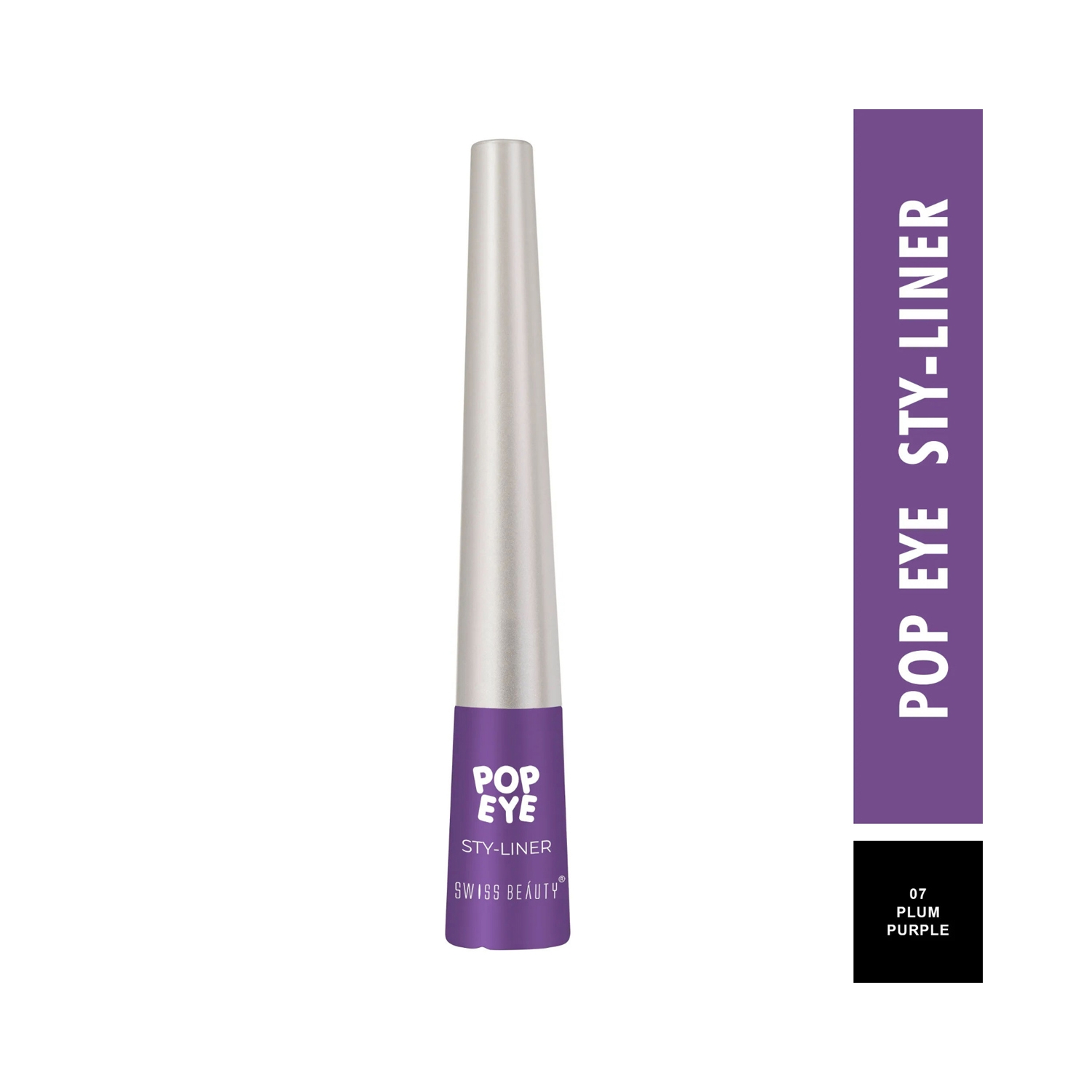 Swiss Beauty | Swiss Beauty Pop Eye Eyeliner - 07 Plum Purple (3ml)