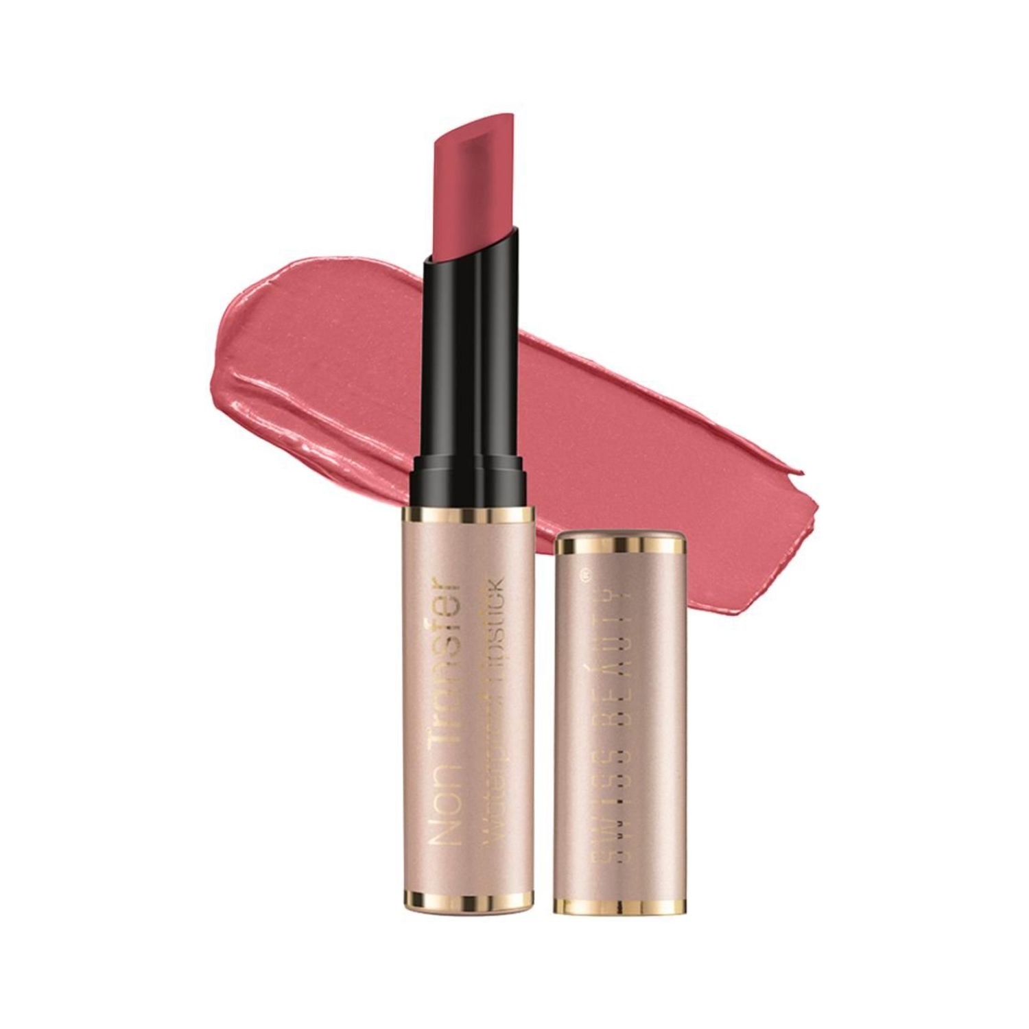 Swiss Beauty | Swiss Beauty Non Transfer Waterproof Lipstick - Coral Crush (3g)