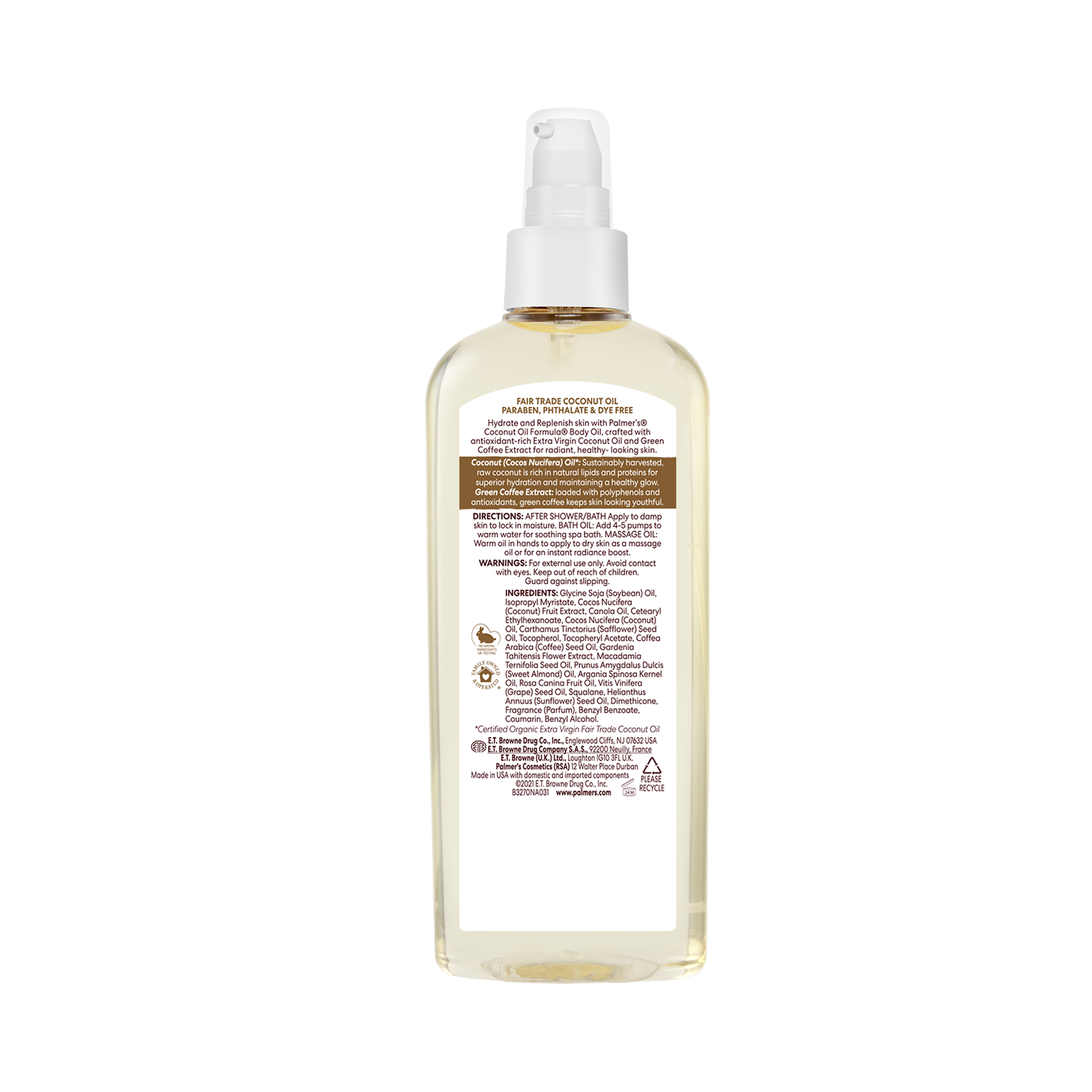 Palmer's Coconut Oil Body Oil (150ml) - Image 4