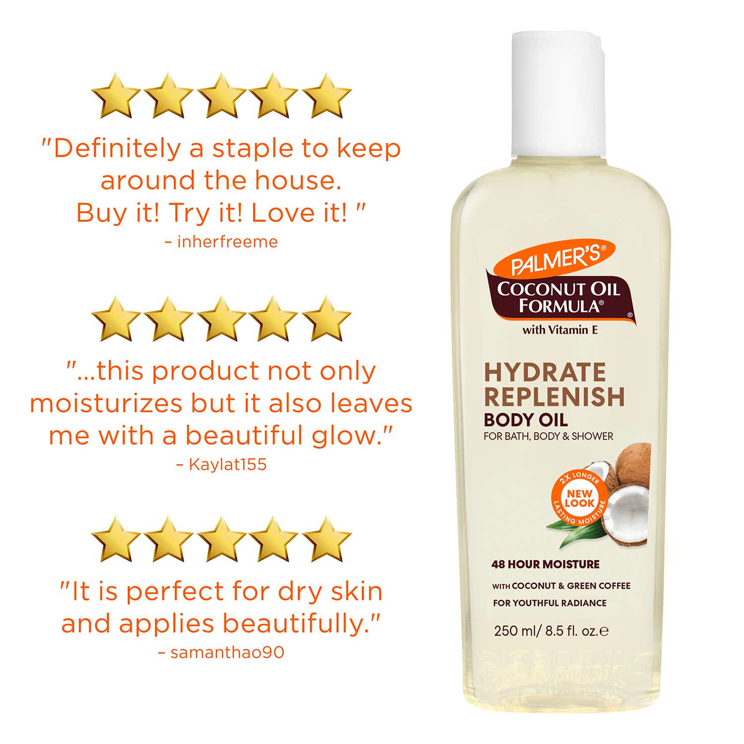 Palmer's Coconut Oil Body Oil (150ml) - Image 8