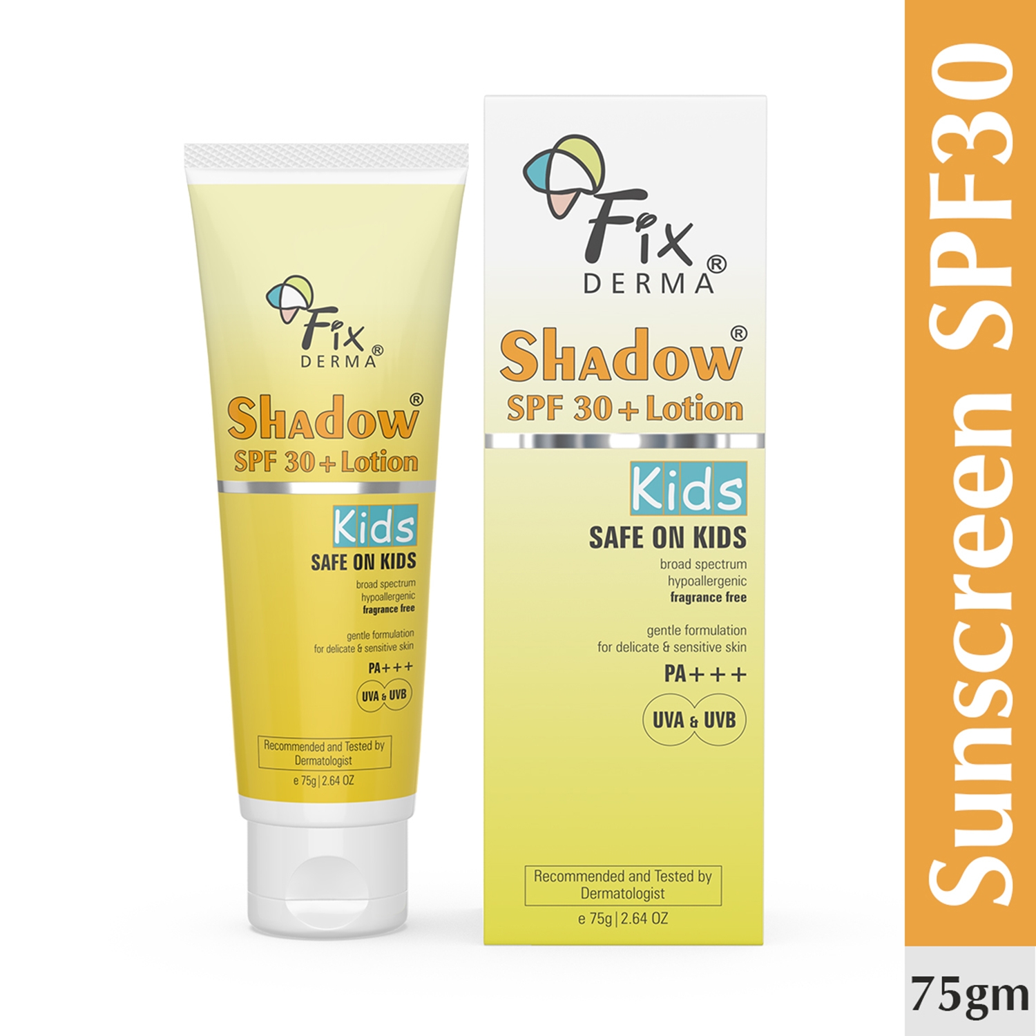 Fixderma | Fixderma Shadow SPF 30 Lotion for Kids (75g)