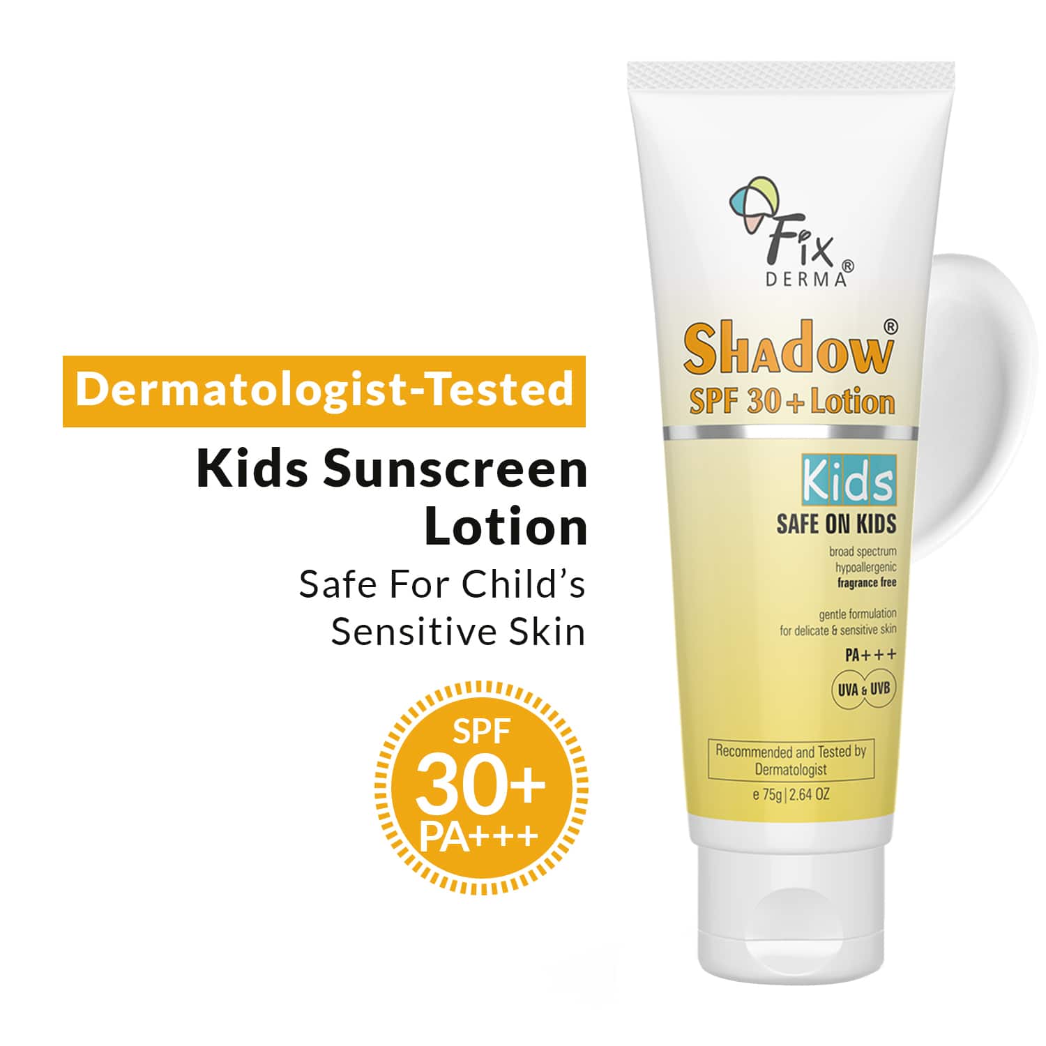 Fixderma | Fixderma Shadow SPF 30 Lotion for Kids (75g)