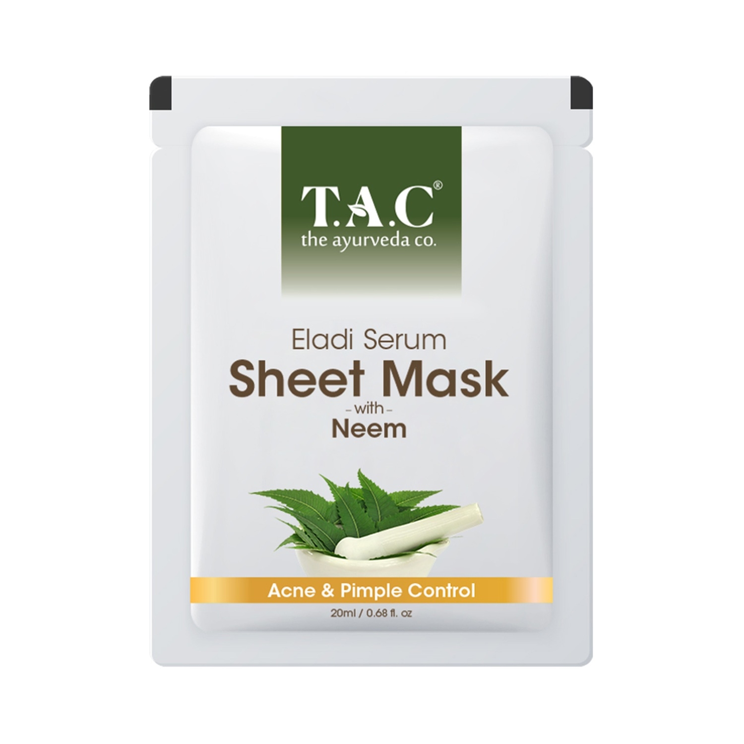 TAC - The Ayurveda Co. | TAC - The Ayurveda Co. Eladi Serum Sheet Mask (22ml)