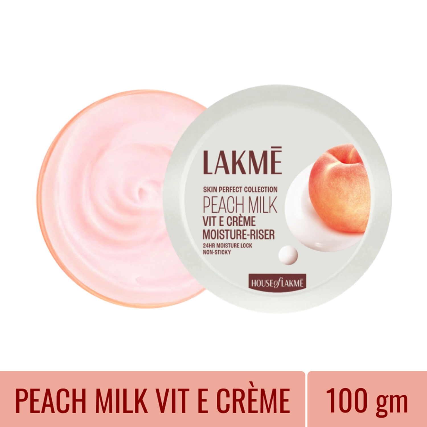 Lakme | Lakme Peach Milk Soft Cream (100g)