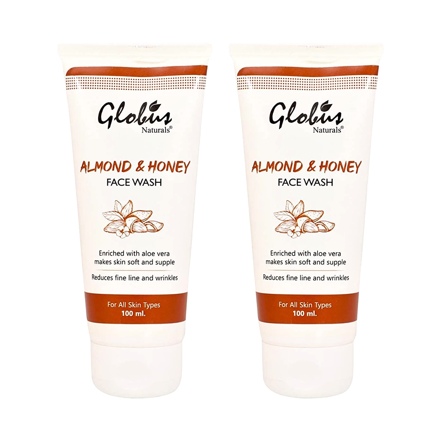 Globus Remedies | Globus Remedies Almond Honey Face Wash - (2 Pcs)