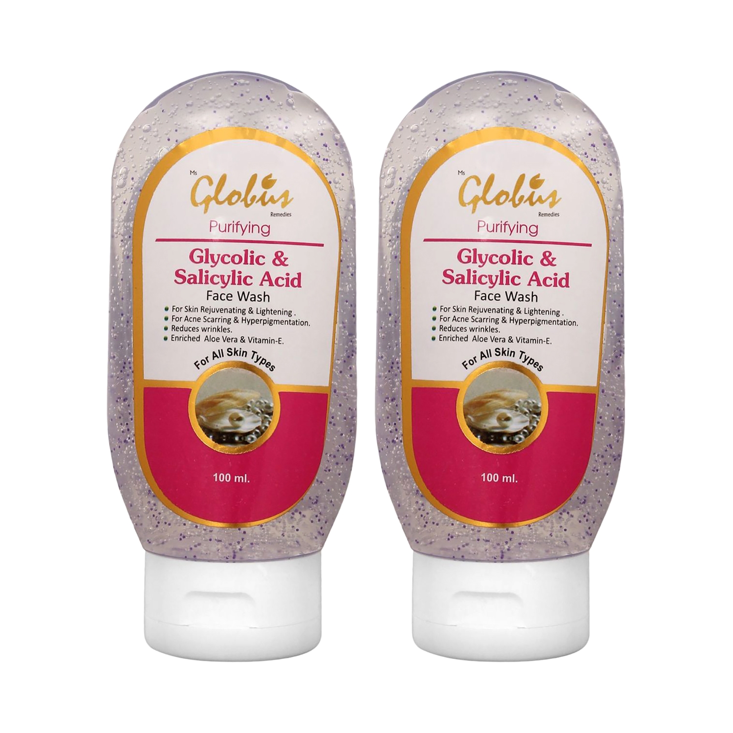 Globus Remedies | Globus Remedies Pimple Clear Face Wash - (2 Pcs)