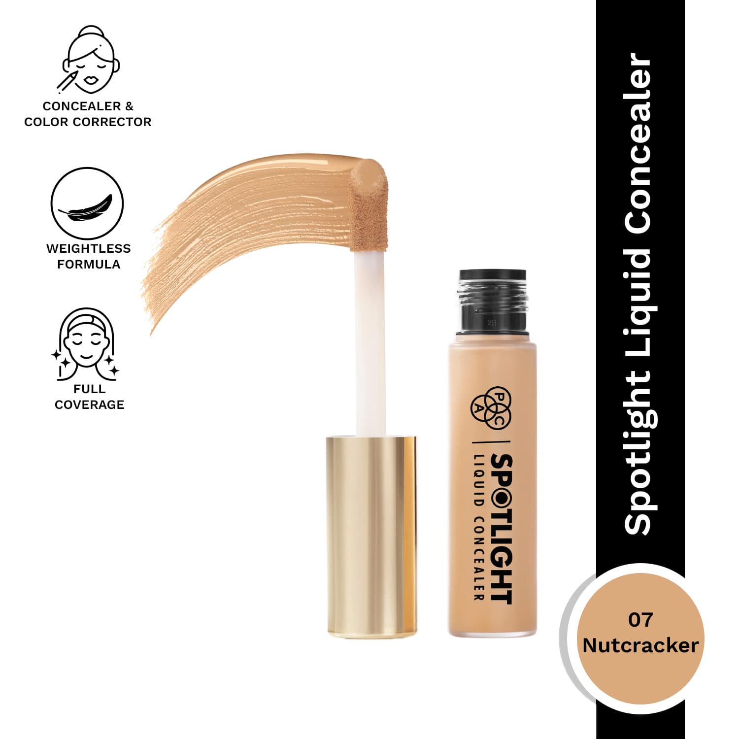 PAC | PAC Spotlight Liquid Concealer - 07 Nutcracker (15g)