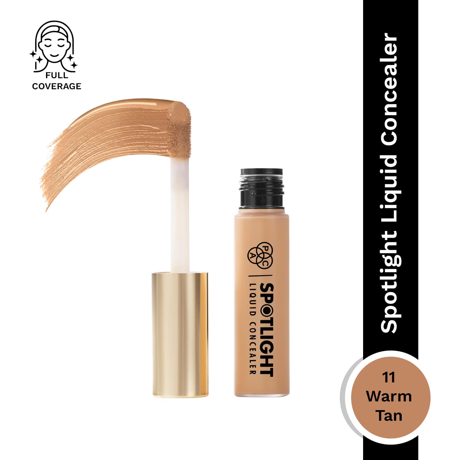 PAC | PAC Spotlight Liquid Concealer - 11 Warm Tan (15g)