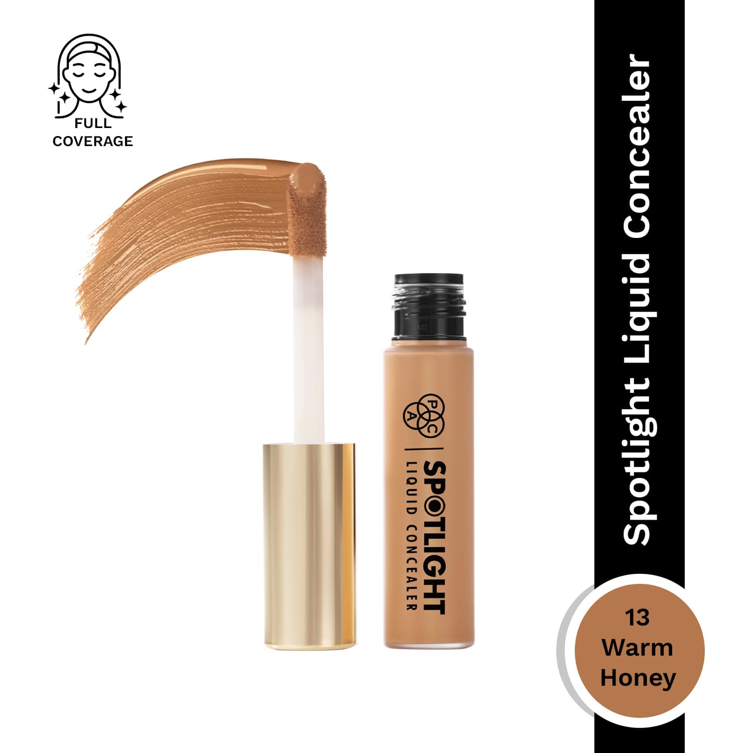 PAC | PAC Spotlight Liquid Concealer - 13 Warm Honey (15g)