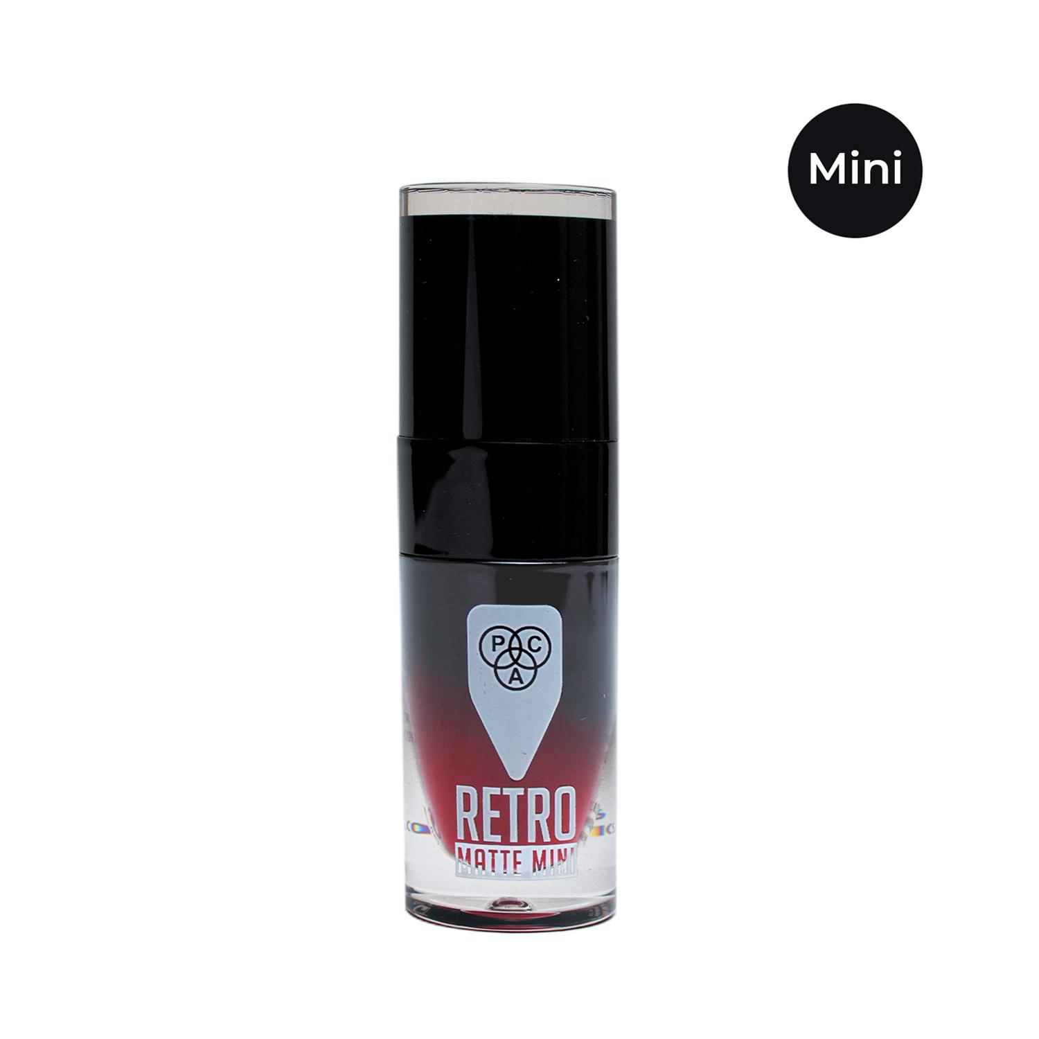 PAC | PAC Retro Matte Gloss Mini Liquid Lipstick - 29 Molten Pink (3ml)