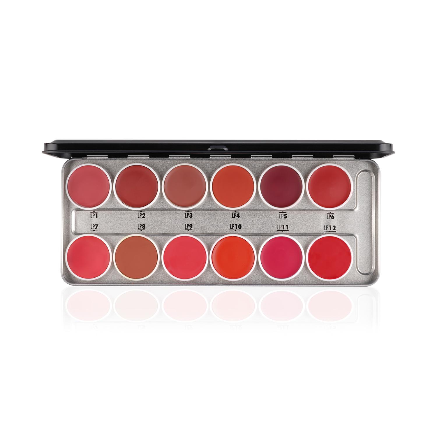 PAC Pro Lipstick Palette - X12 Shade (2.8g)