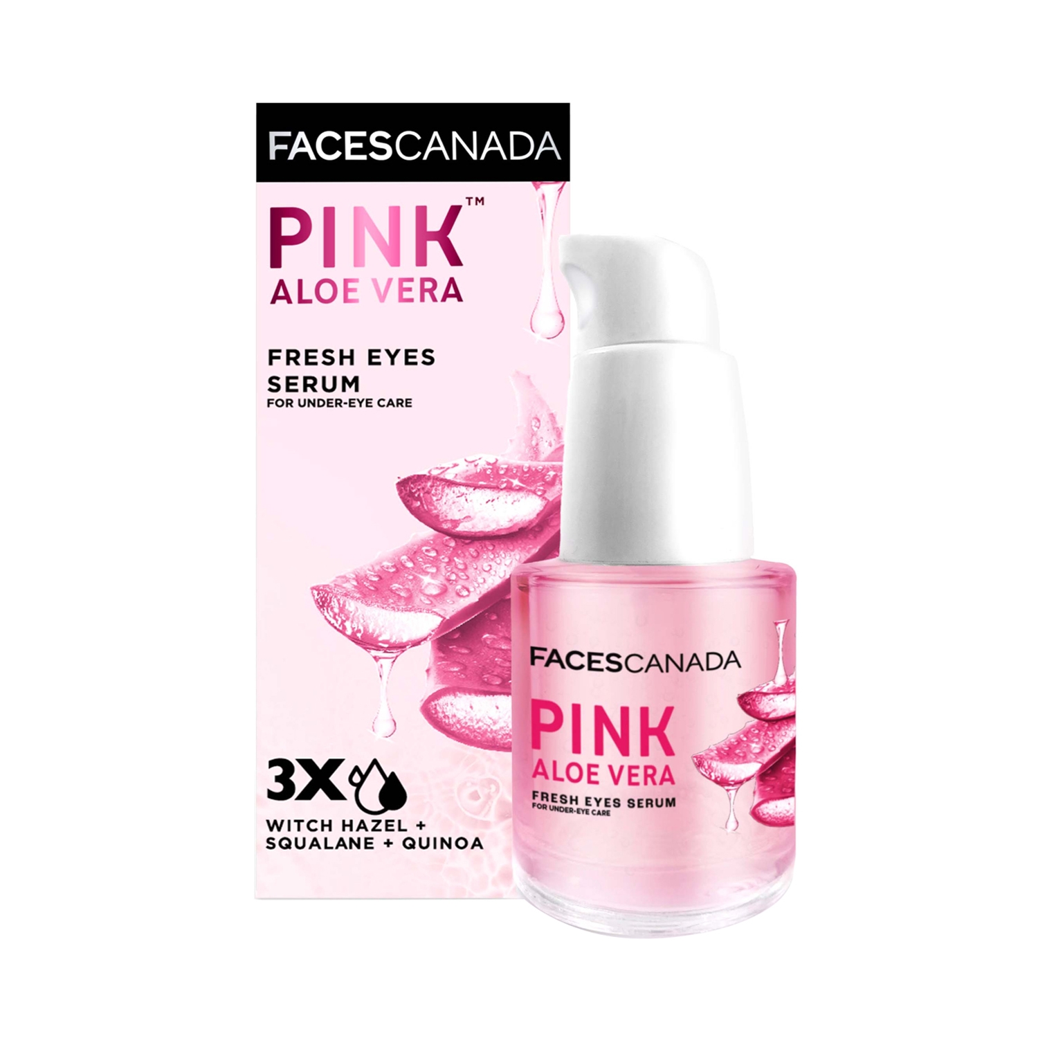 Faces Canada | Faces Canada Pink Aloe Vera Fresh Eyes Serum (15ml)