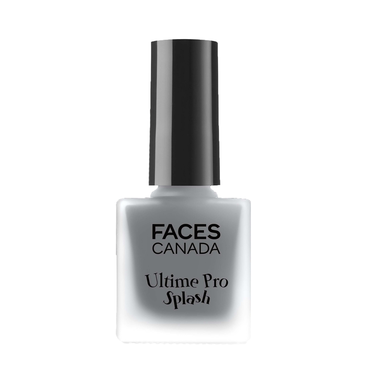 Faces Canada | Faces Canada Ultime Pro Splash Matte Nail Enamel - M01 Black Shadow (8ml)