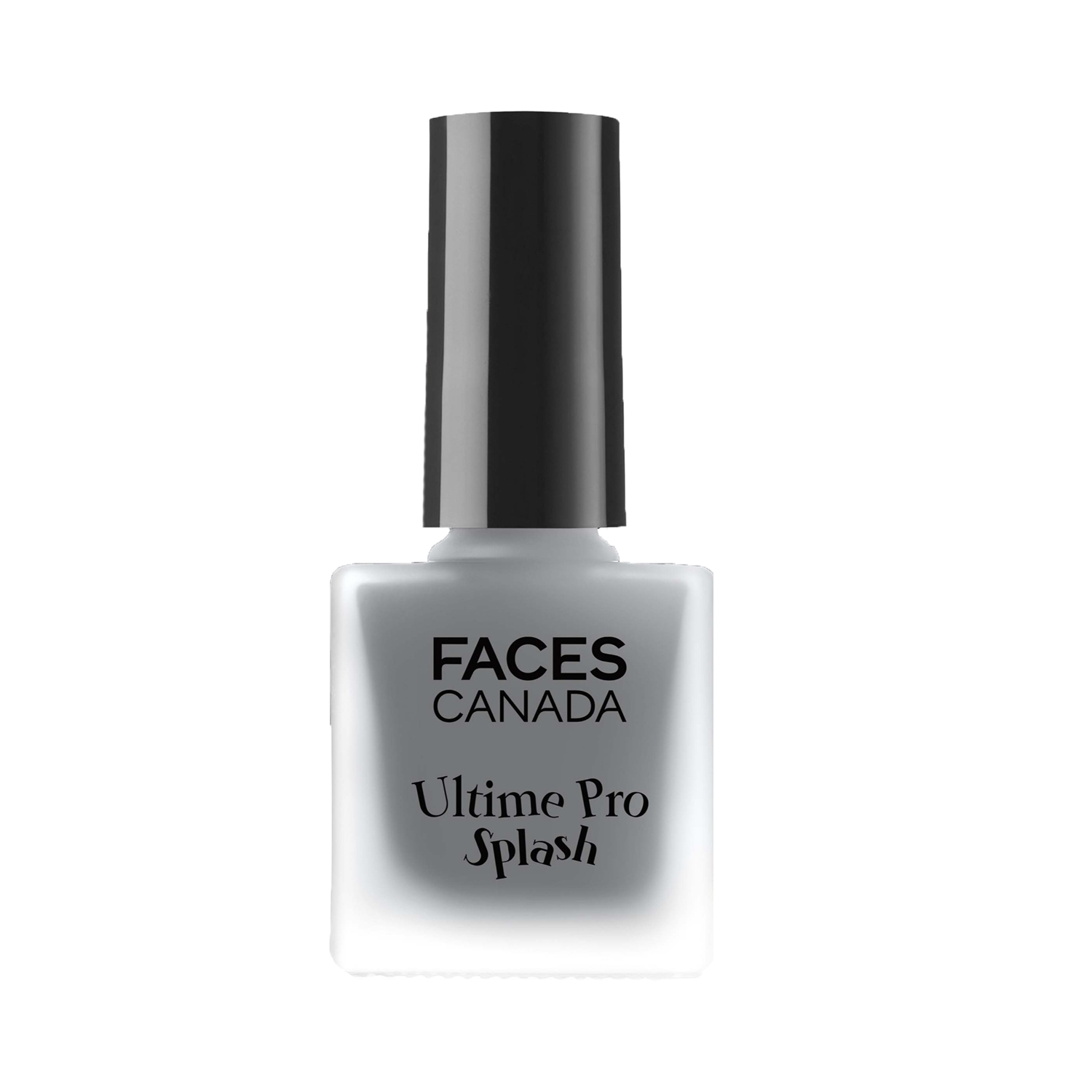 Faces Canada Ultime Pro Splash Matte Nail Enamel - M01 Black Shadow (8ml)