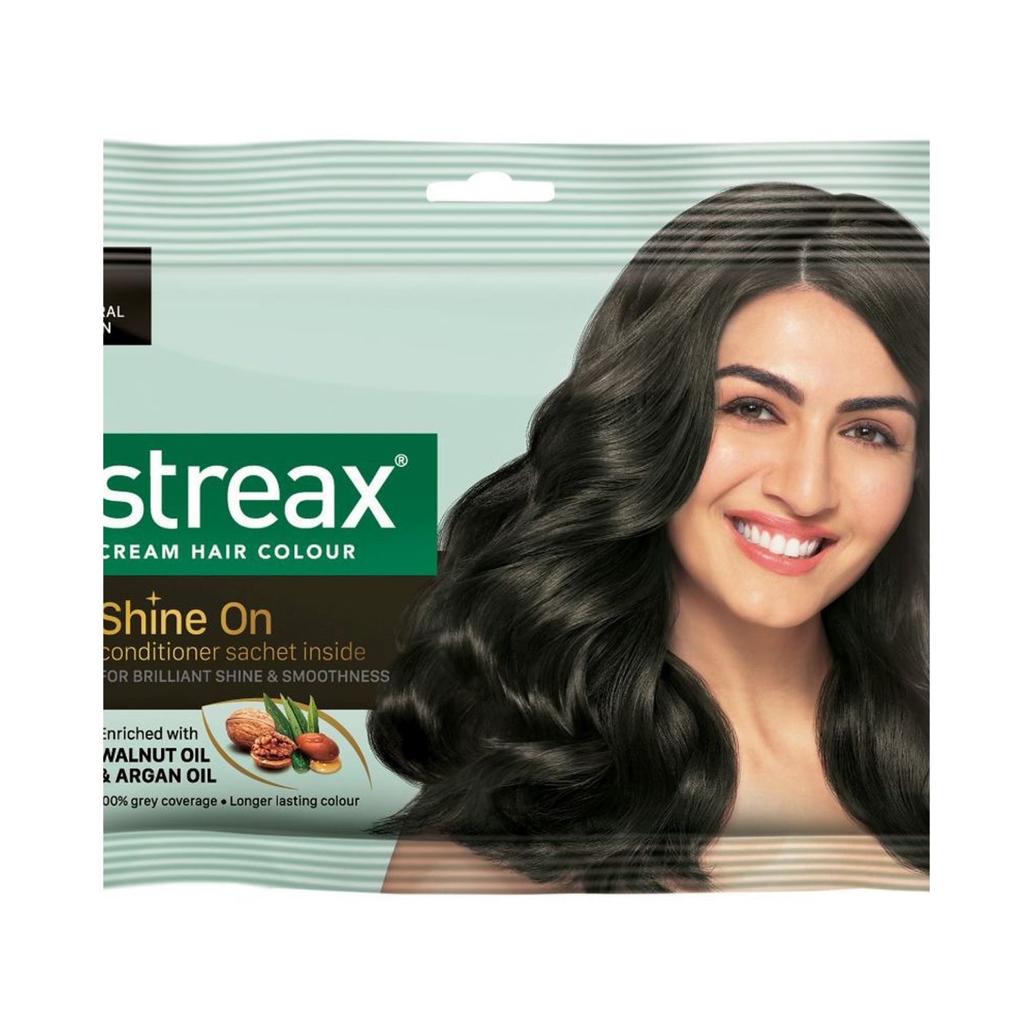 Streax | Streax Hair Colour - 4 Natural Brown (25gm+20ml)
