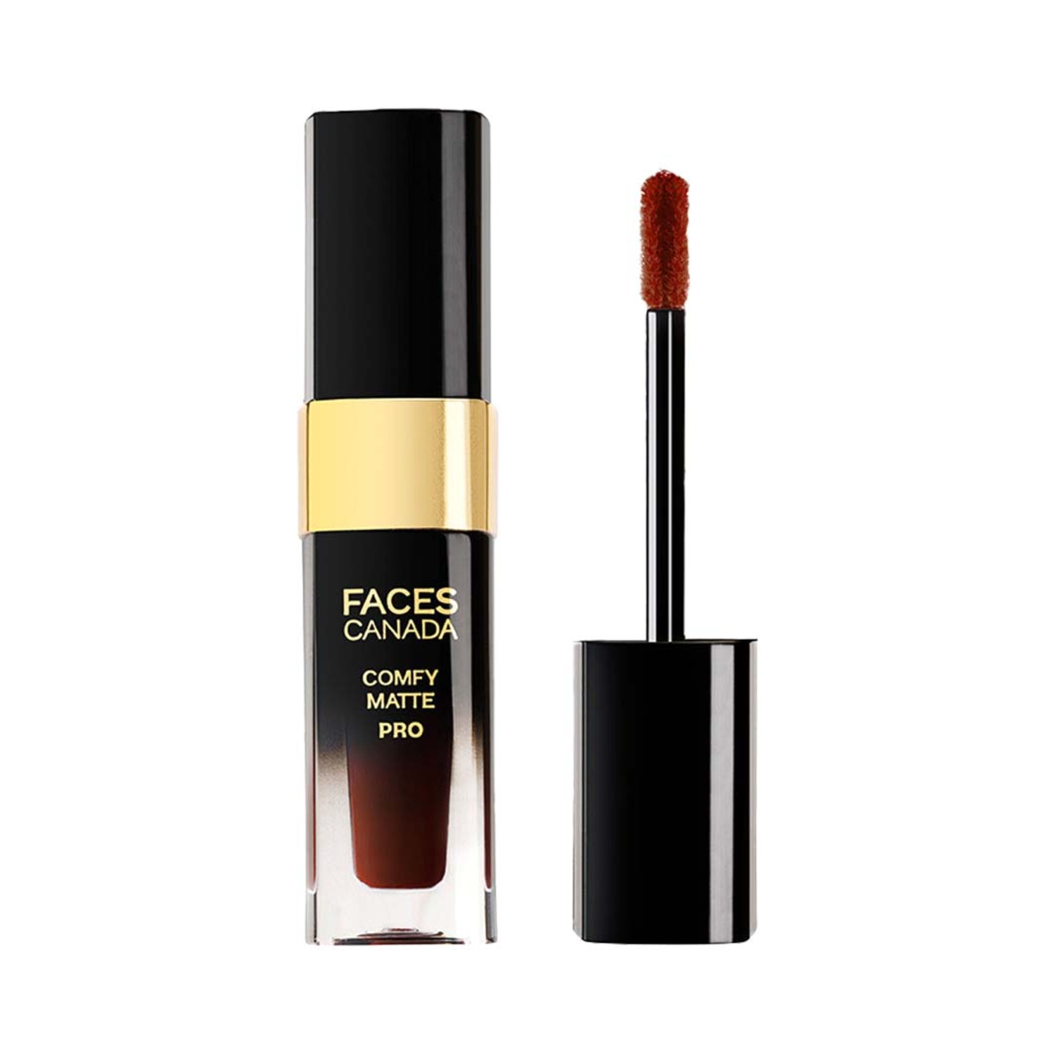 Faces Canada | Faces Canada Comfy Matte Pro Liquid Lipstick 10HR Stay No Dryness - Magnifico Red 01 (5.5ml)
