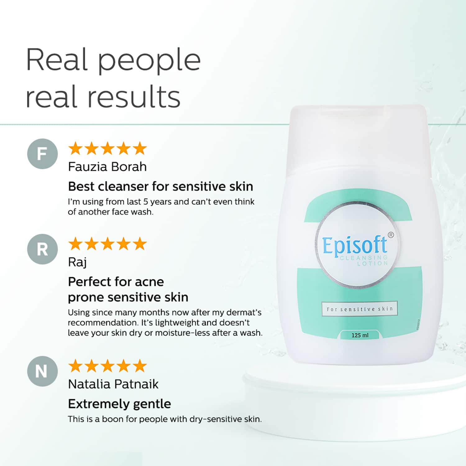 Episoft face on sale wash