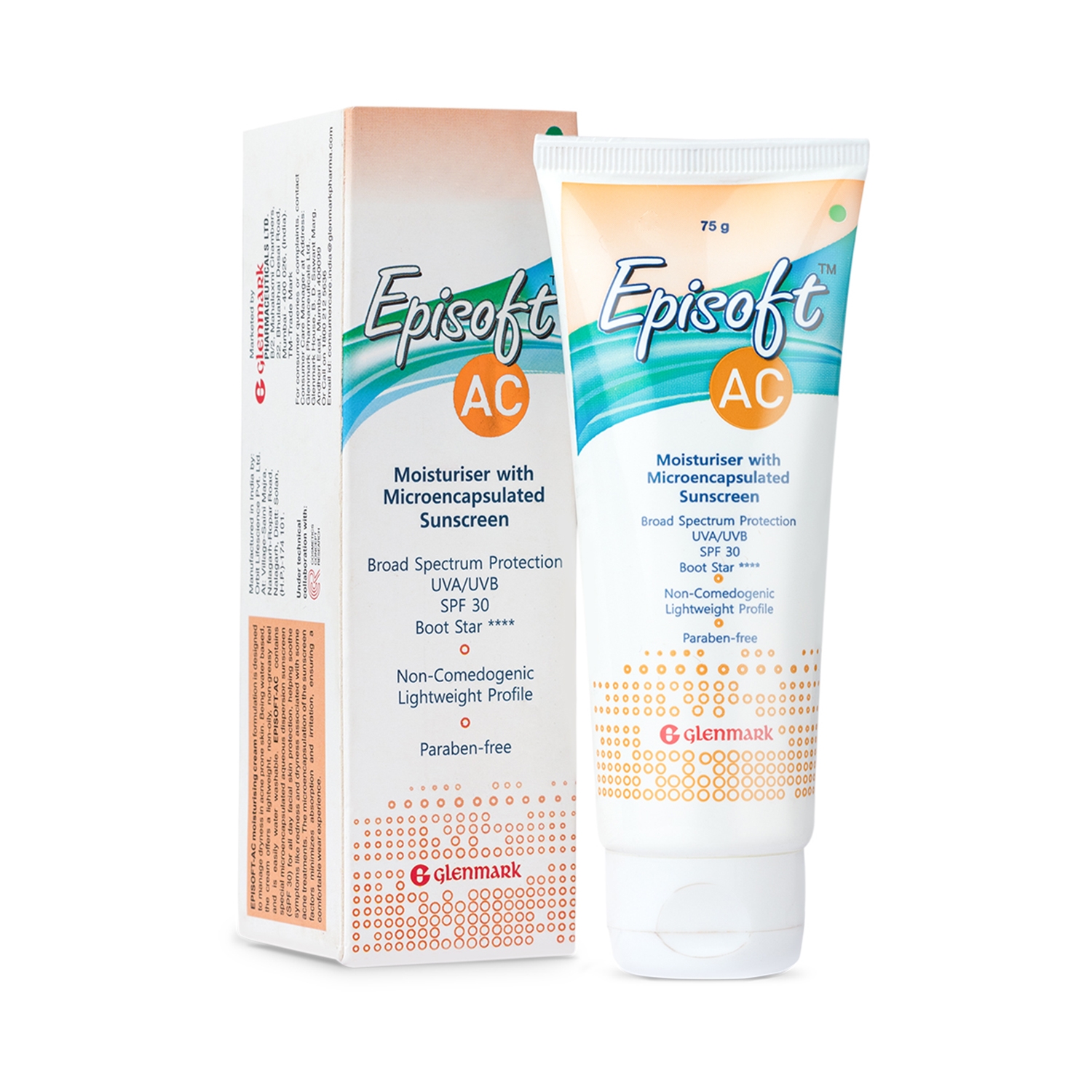 Episoft | Episoft AC Moisturiser SPF 30 With Microencapsulated Sunscreen (75g)