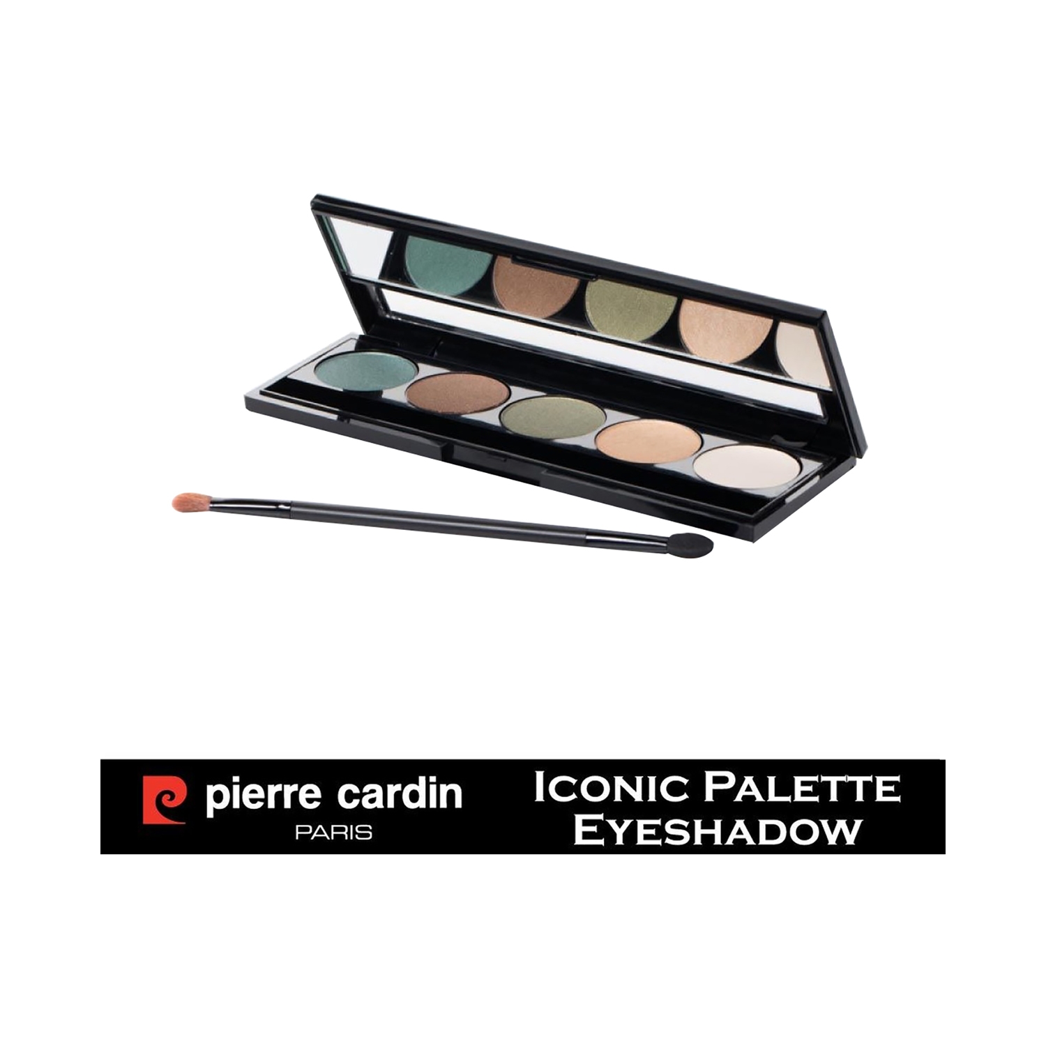 Pierre Cardin Paris | Pierre Cardin Paris Iconic Eyeshadow Palette - 279 Green Cult (10g)