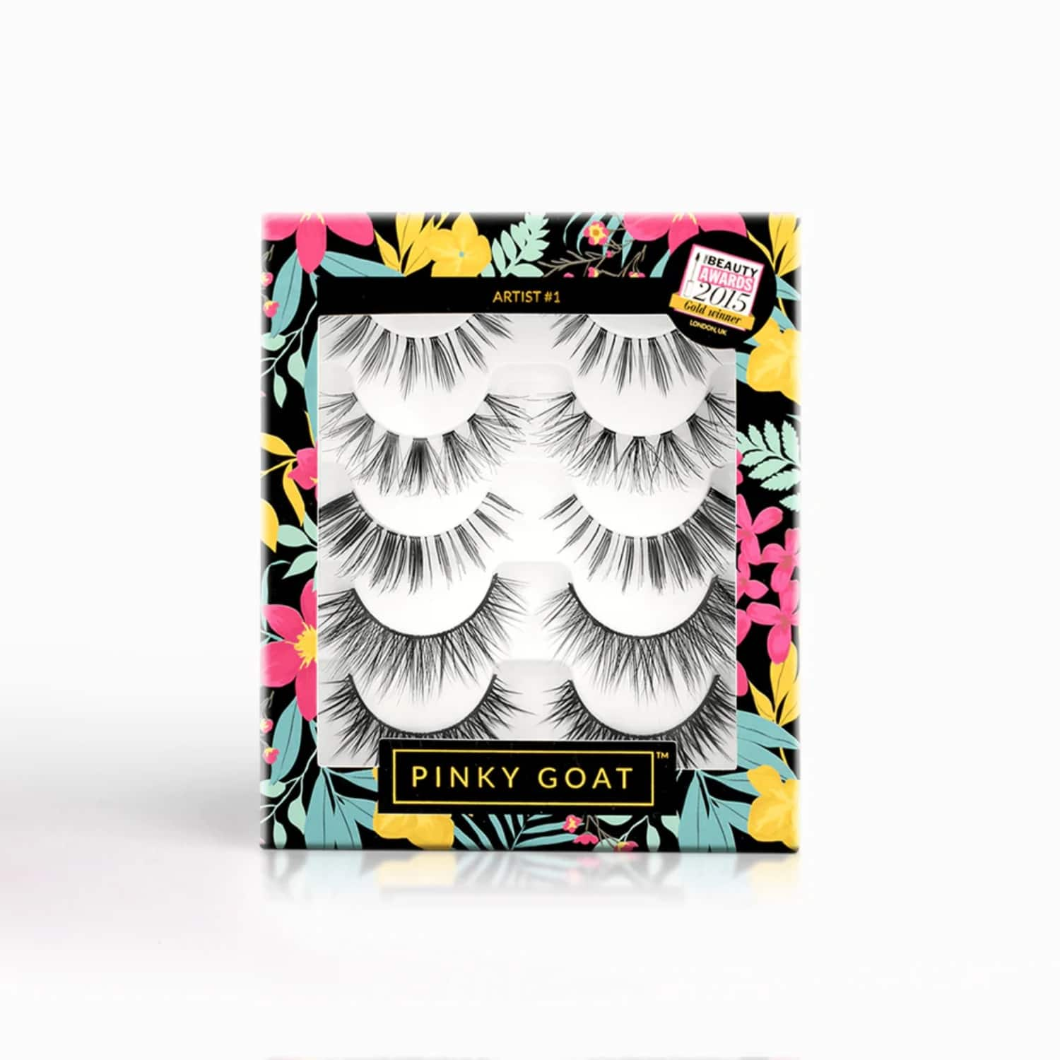 Pinky Goat | Pinky Goat Artist 1 False Eyelashes (5 Pairs)