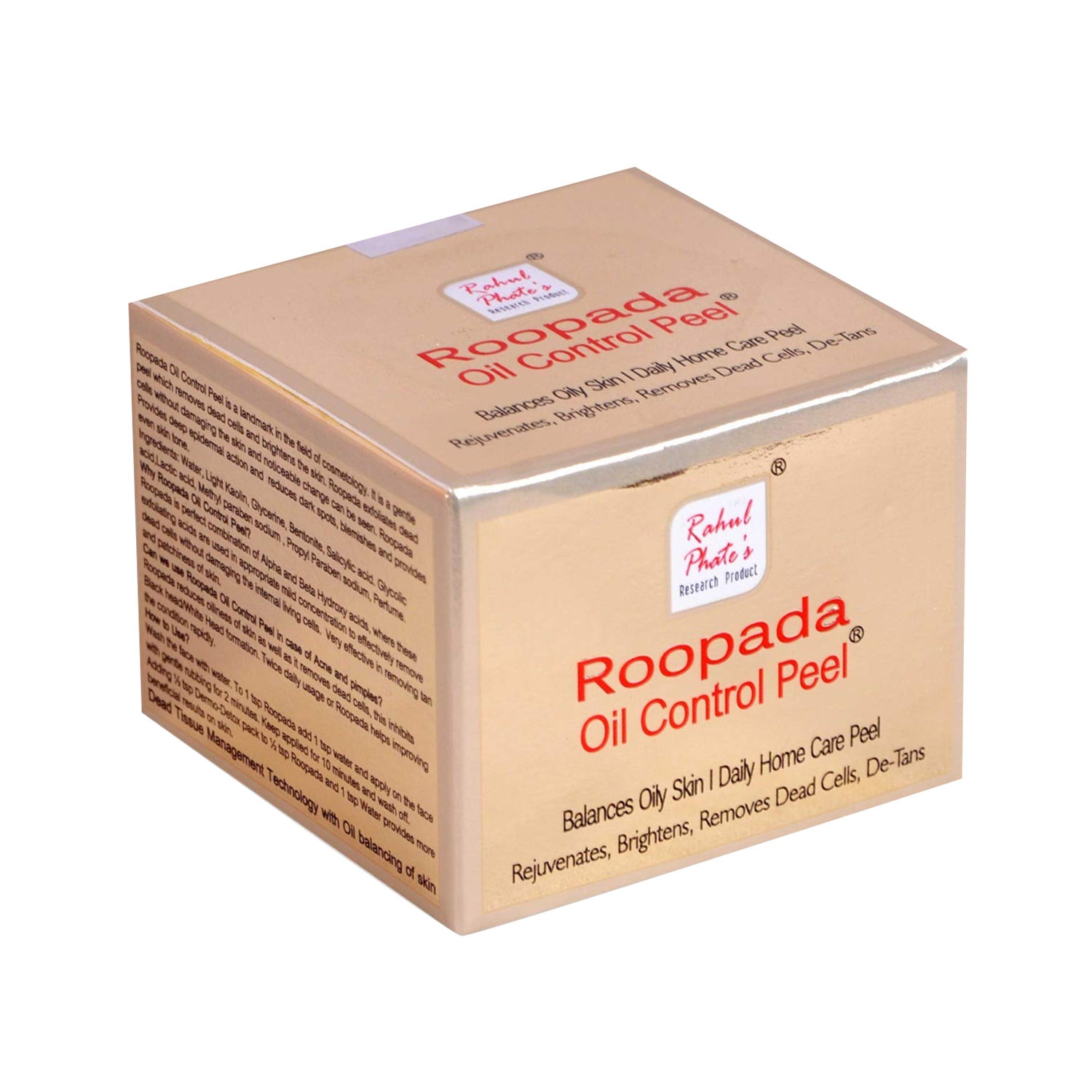 Rahul Phate's Research Product Roopada Oil Control Peel (75g)