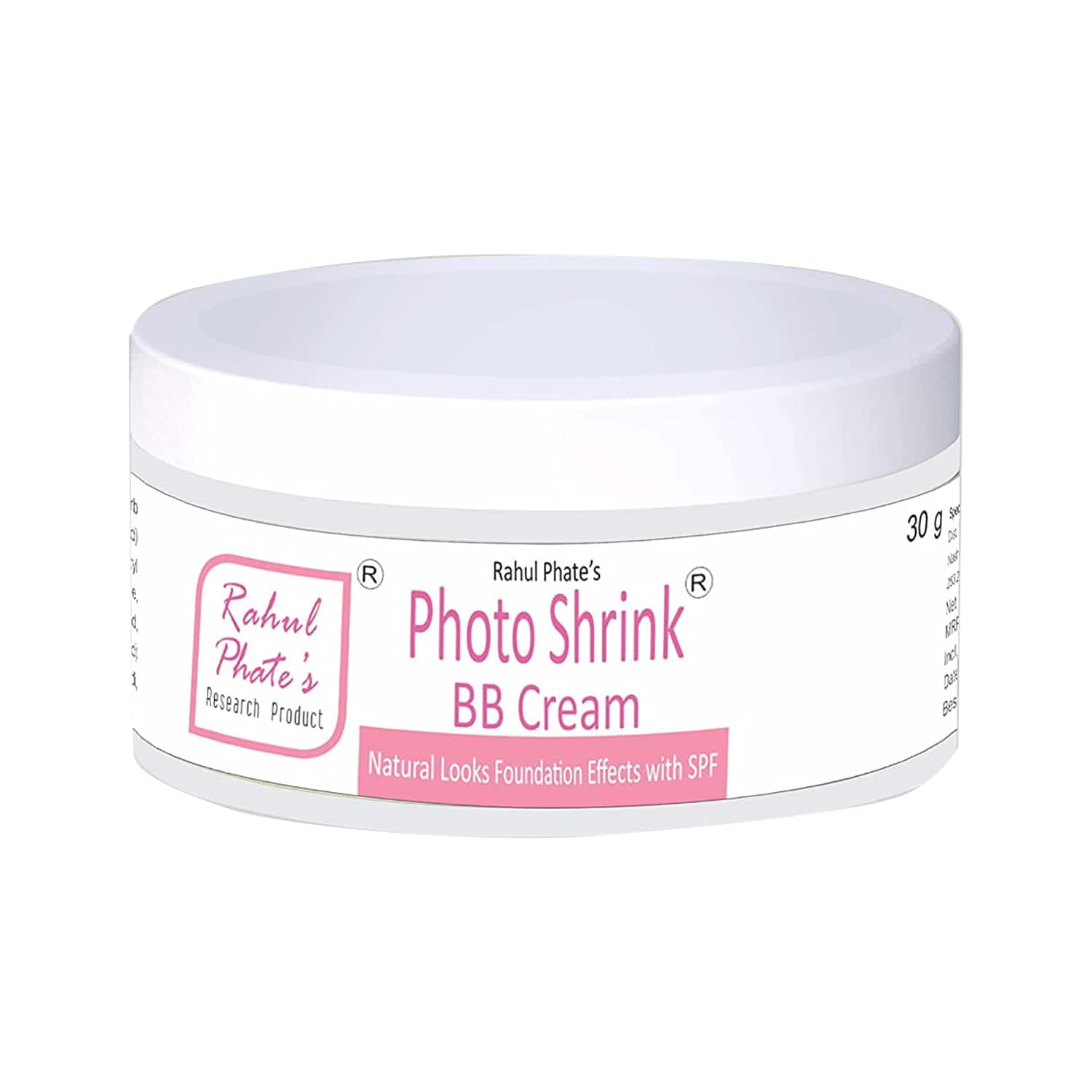 Rahul Phate's Research Product | Rahul Phate's Research Product Photo Shrink BB Cream (30g)