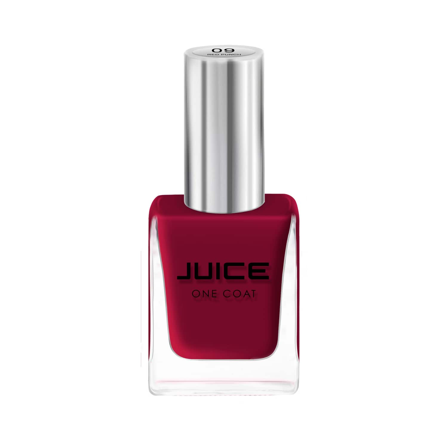 JUICE | JUICE One Coat Quick Dry Chip Resistant Nail Polish - 9 Red Punch (11ml)