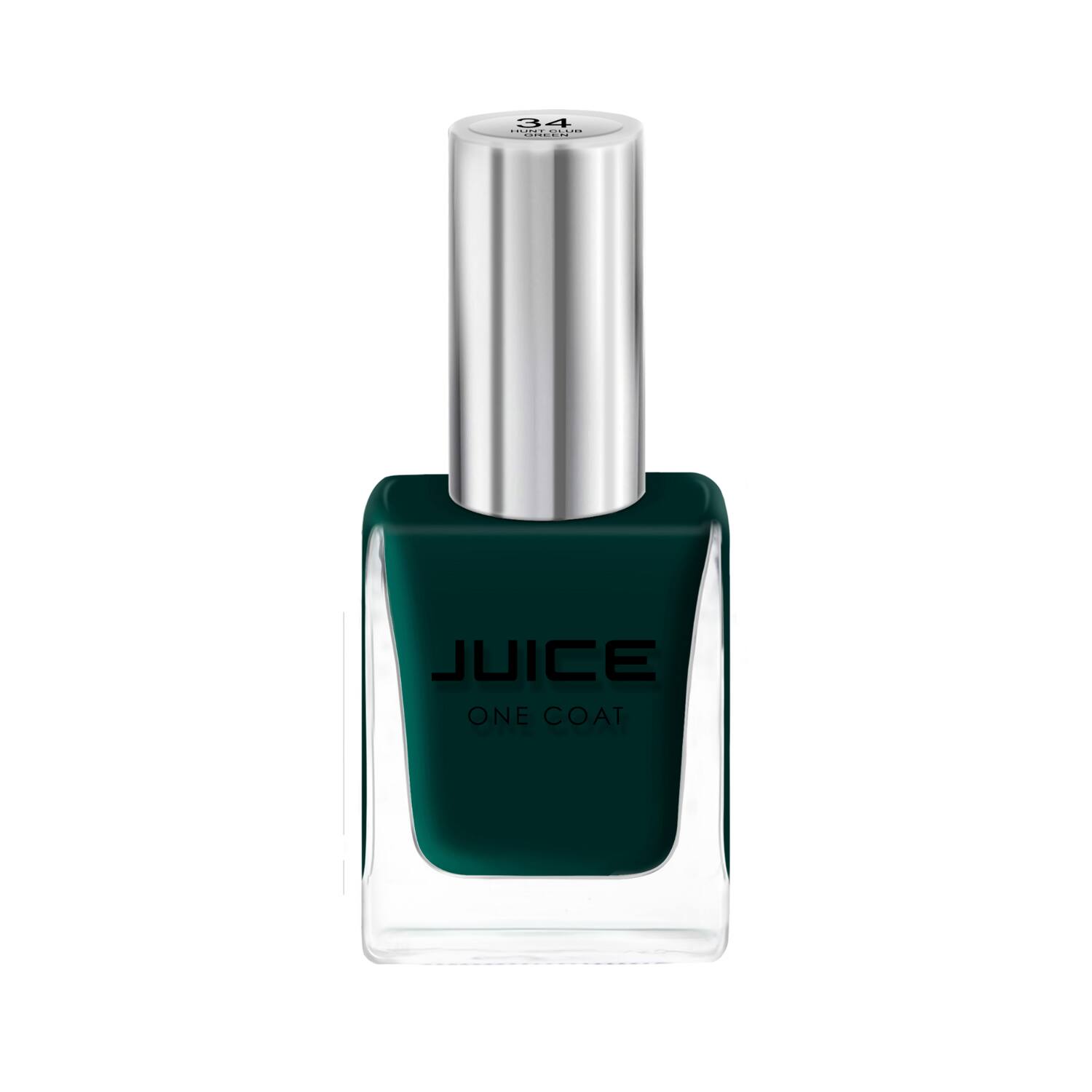 JUICE | JUICE One Coat Quick Dry Chip Resistant Nail Polish - 34 Hunt Club Green (11ml)