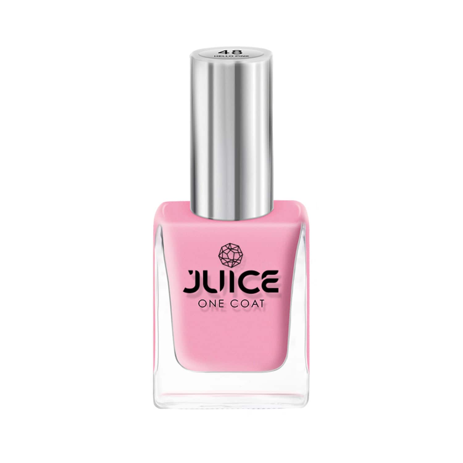 JUICE | JUICE One Coat Quick Dry Chip Resistant Nail Polish - 48 Hello Pink (11ml)