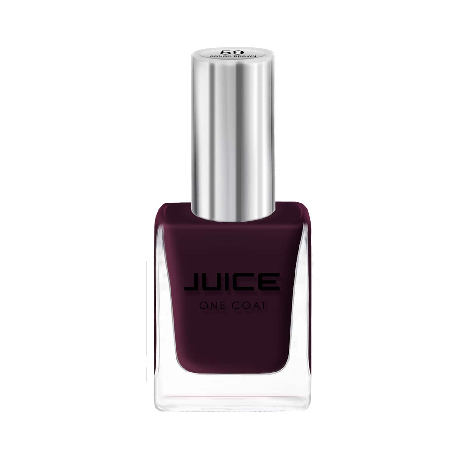 JUICE | JUICE One Coat Quick Dry Chip Resistant Nail Polish - 59 Congo Brown (11ml)