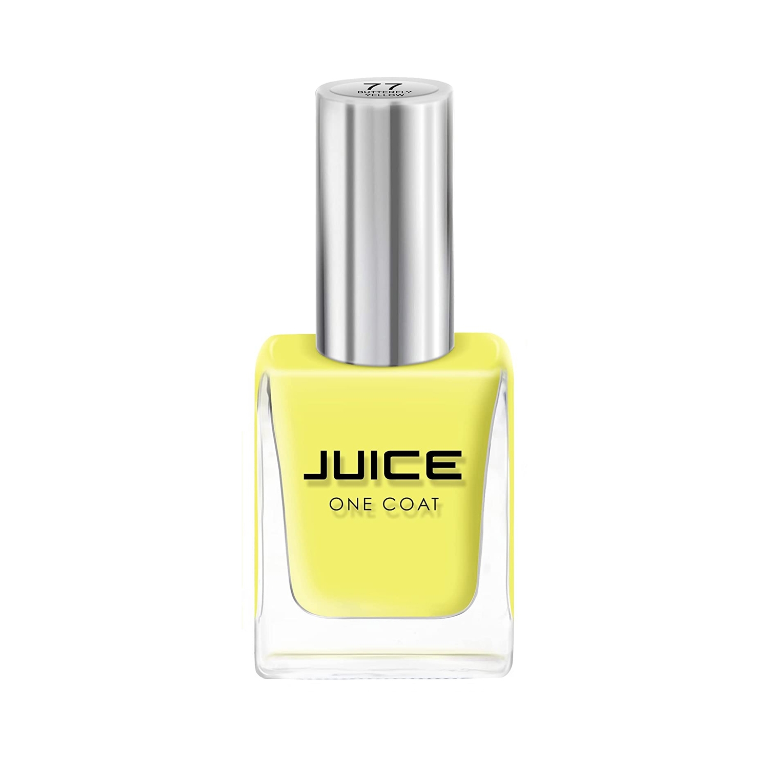 JUICE | JUICE One Coat Quick Dry Chip Resistant Nail Polish - 77 Butterfly Yellow (11ml)