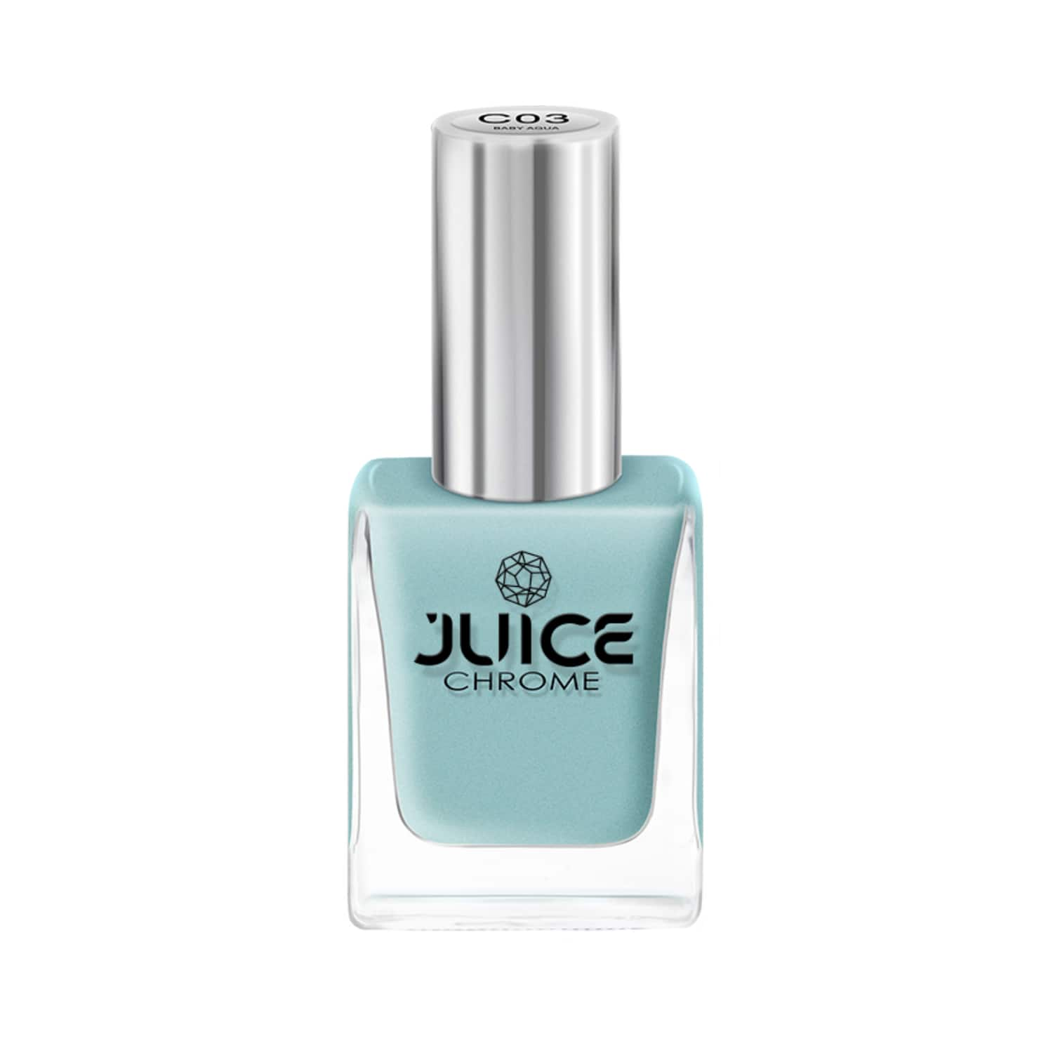 JUICE | JUICE One Coat Quick Dry Chip Resistant Nail Polish - C03 Baby Aqua (11ml)