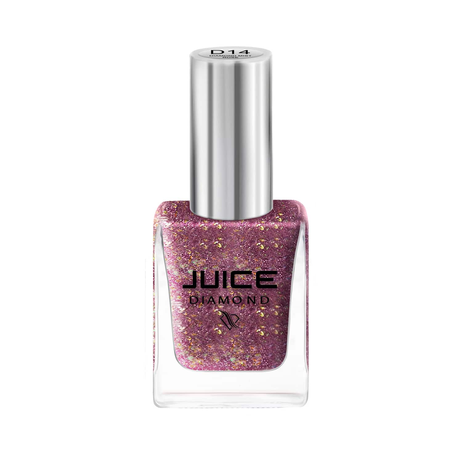 JUICE | JUICE One Coat Quick Dry Chip Resistant Nail Polish - D14 Diamond Mist Rose (11ml)