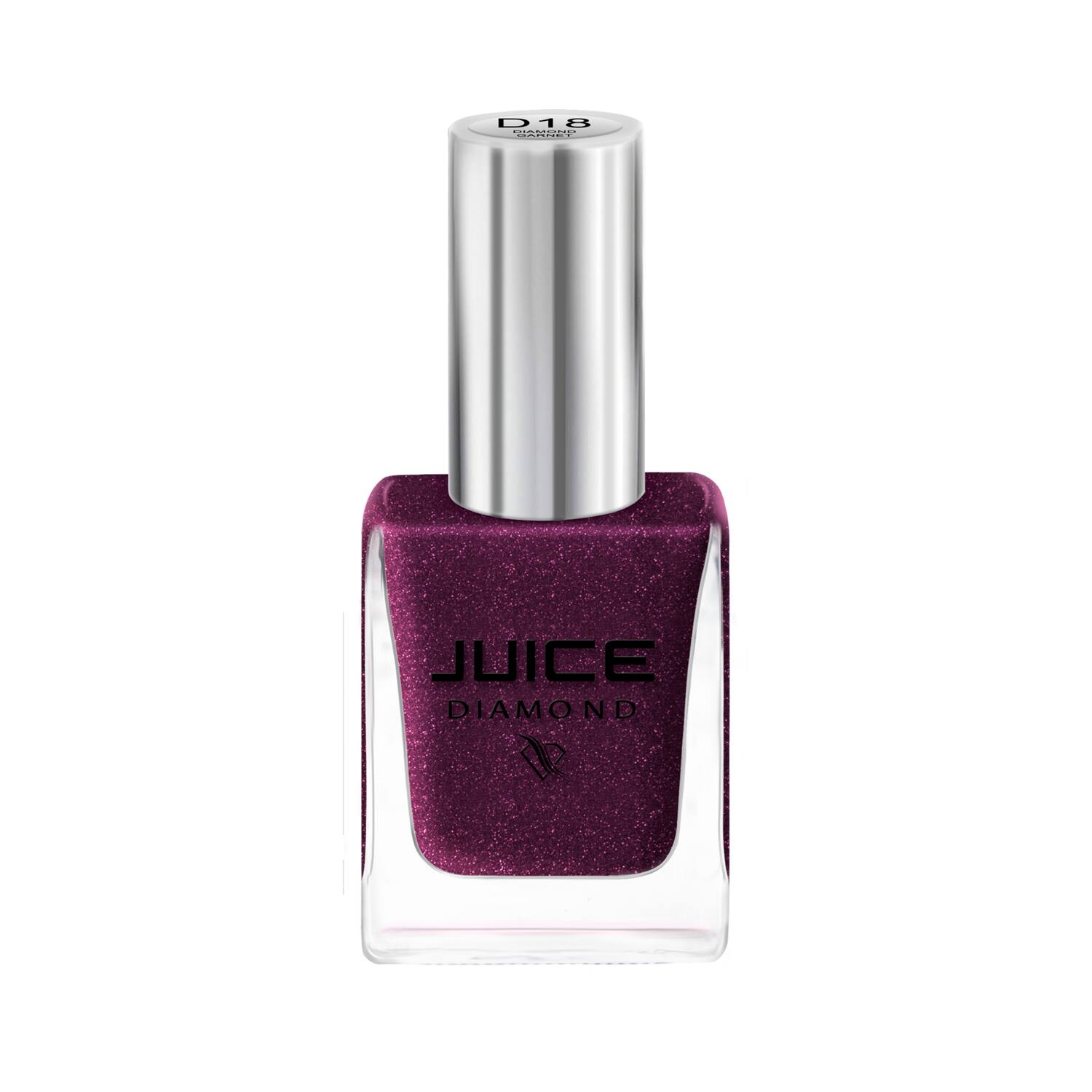 JUICE | JUICE One Coat Quick Dry Chip Resistant Nail Polish - D18 Diamond Garnet (11ml)