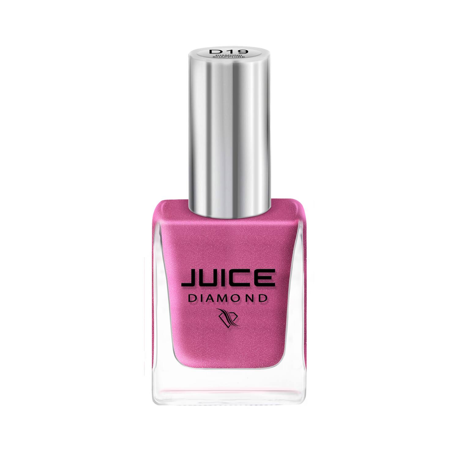 JUICE | JUICE One Coat Quick Dry Chip Resistant Nail Polish - D19 Diamond Sapphire (11ml)